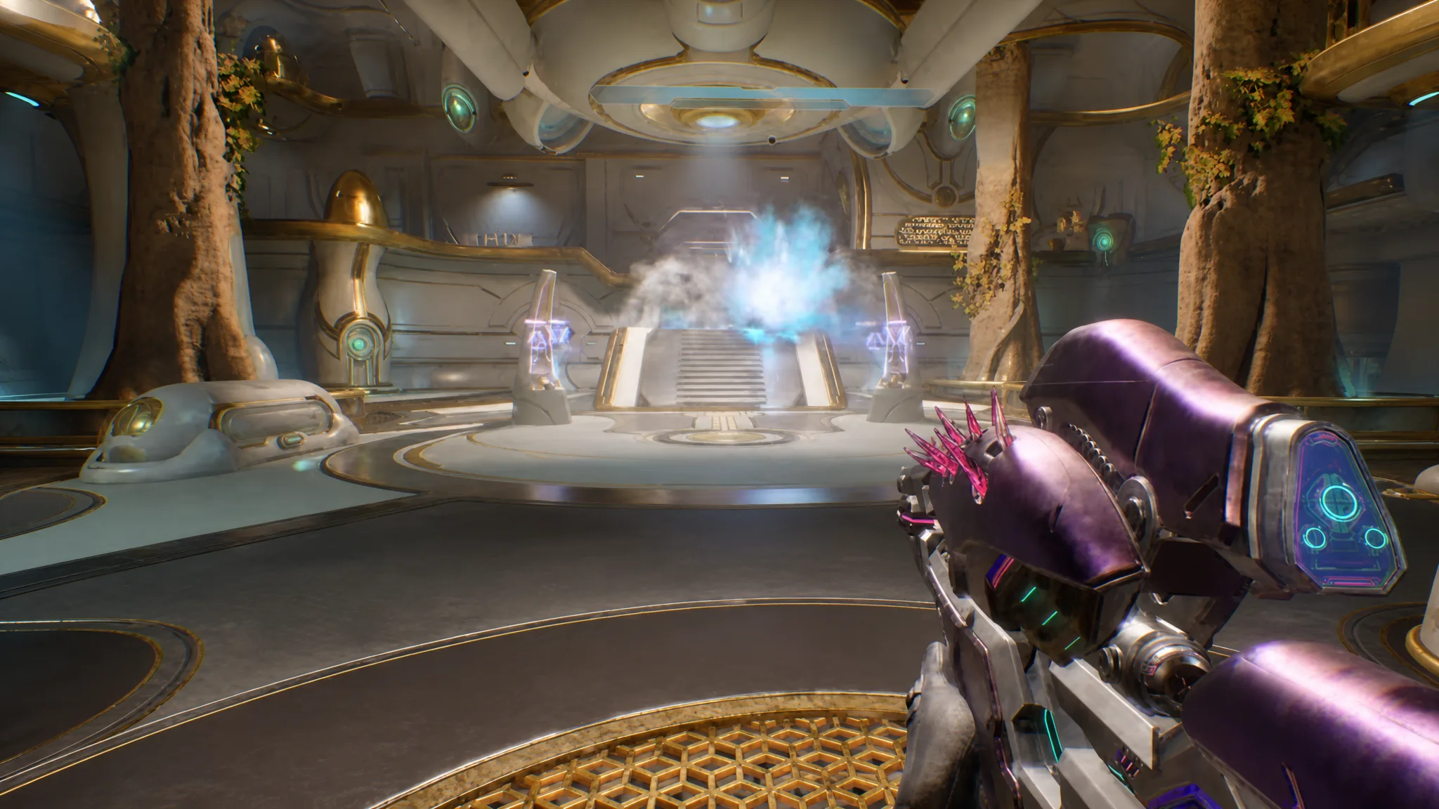 Pushing deeper into the Covenant ship interior