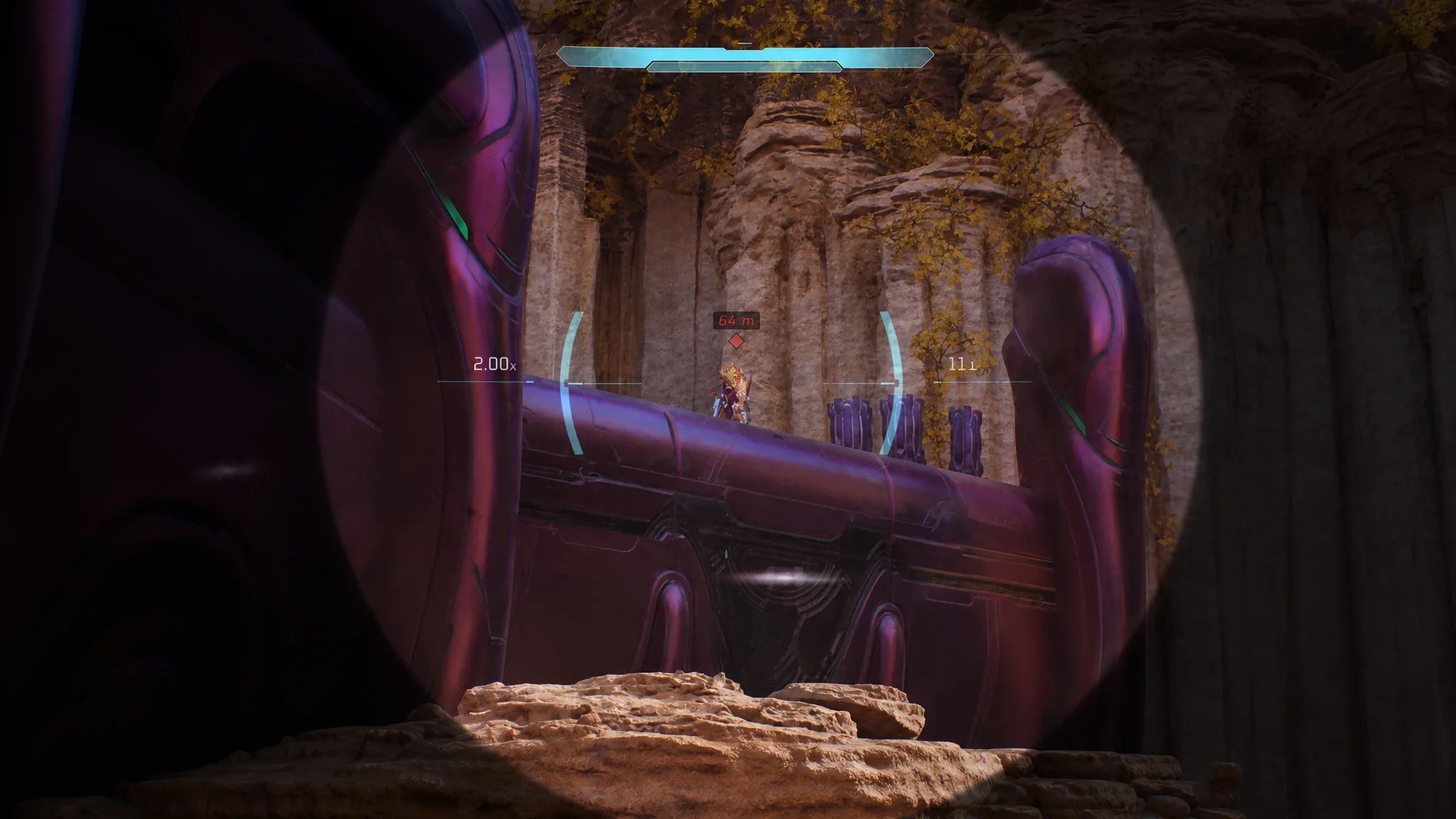 The Covenant high-value target boss in the final arena