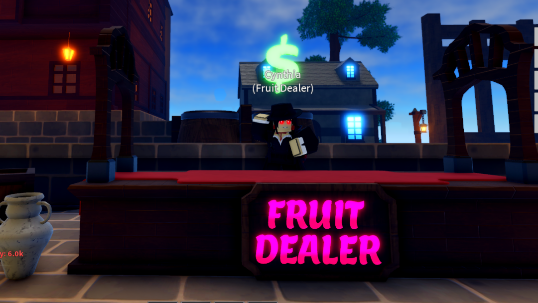 Haze Seas Cynthia Fruit Dealer NPC