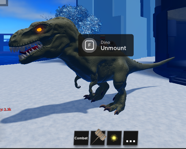 Haze Seas Vanny Dino Mount Seller NPC