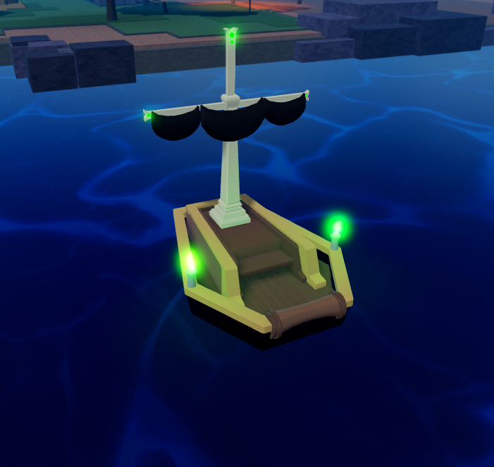 Haze Seas Coffin Boat ship