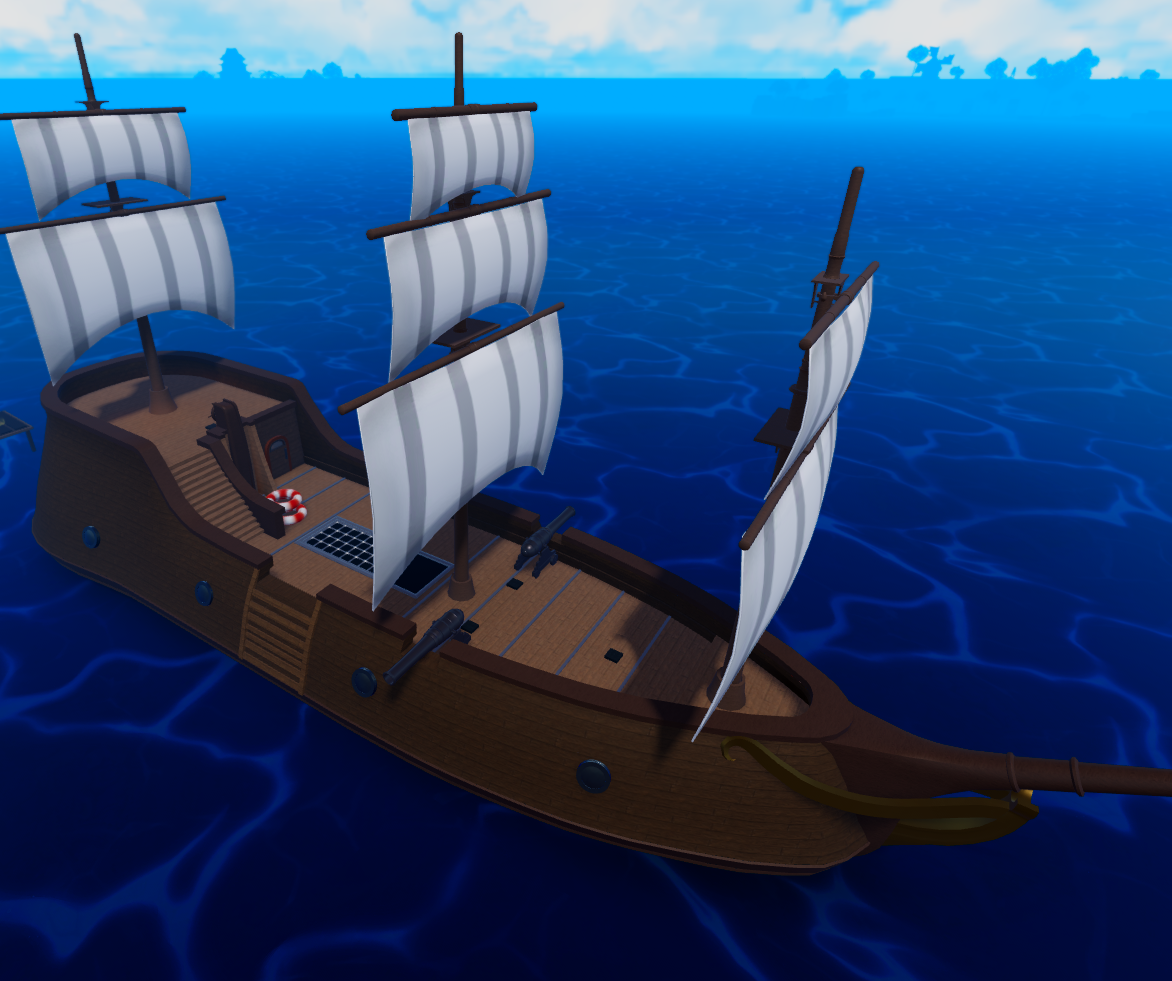 Haze Seas Galleon ship