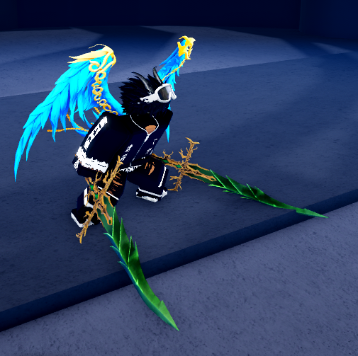 Haze Seas Dual Dark Blade sword