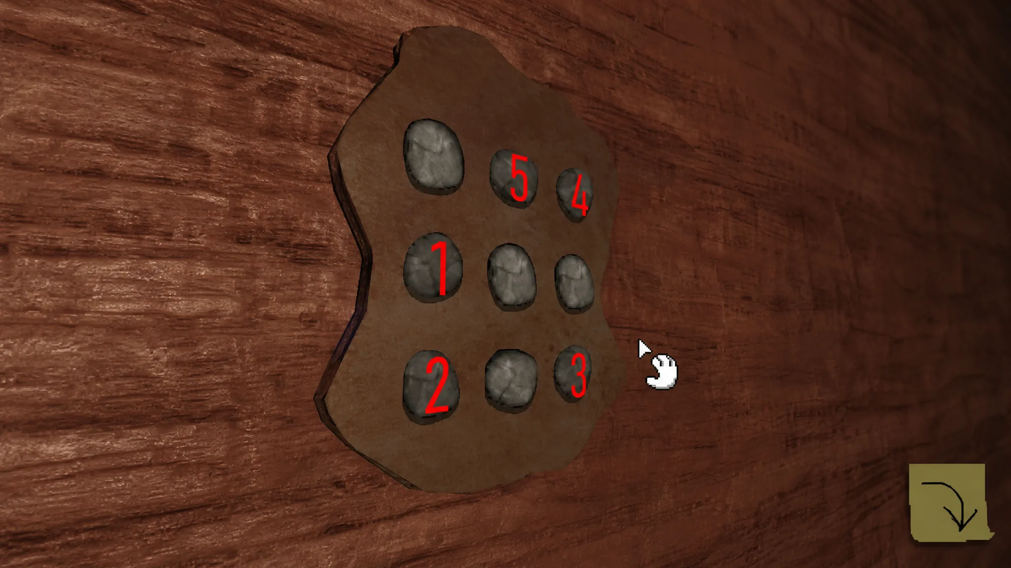 Endacopia The Chameleon Waterfall Keypad Code