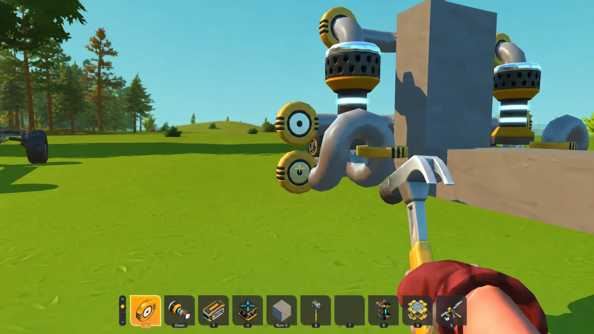 Scrap Mechanic Double Wishbone Suspension