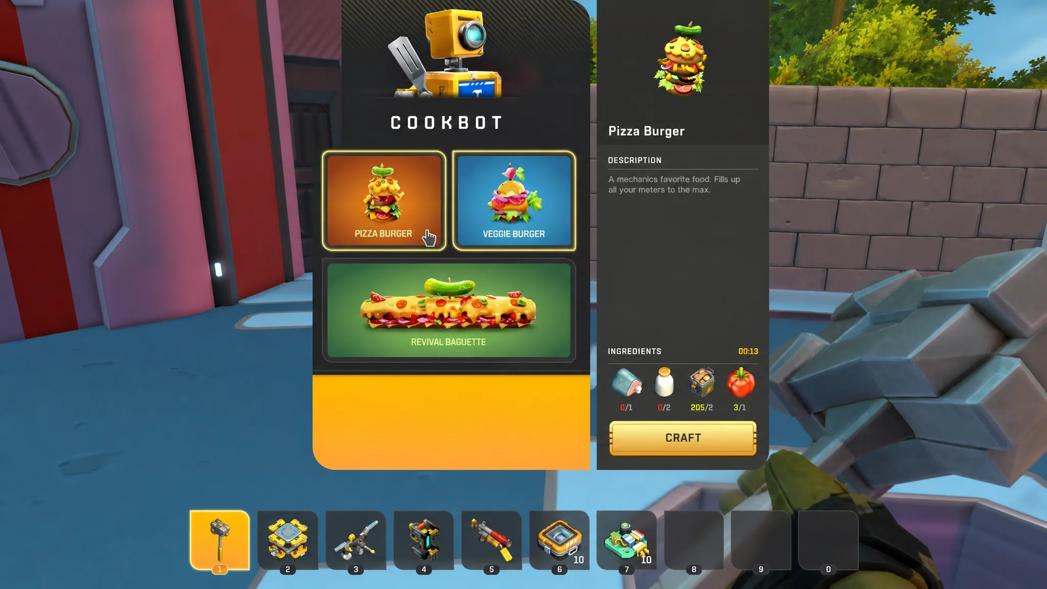 The Cookbot crafting station in Scrap Mechanic