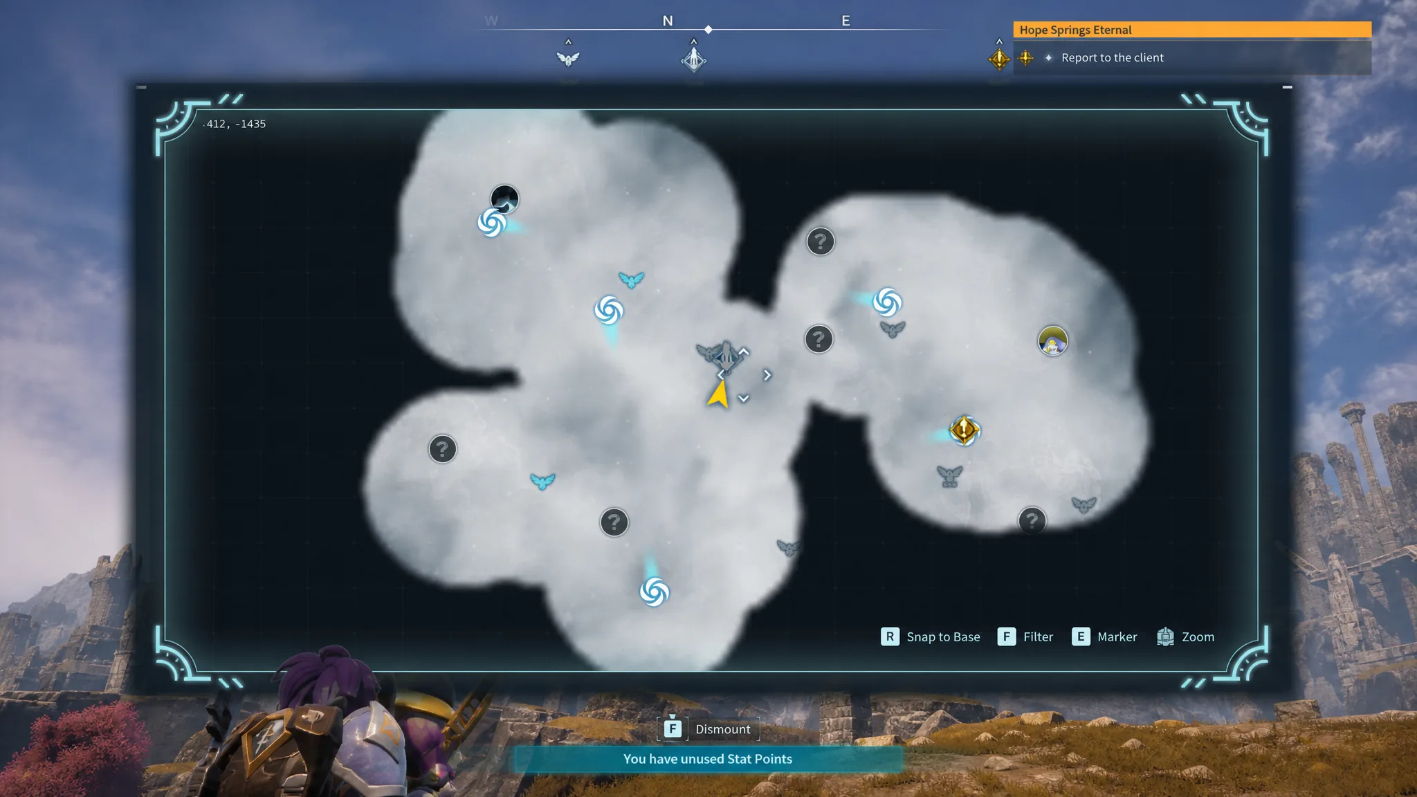 Barrier locations in Sunreach