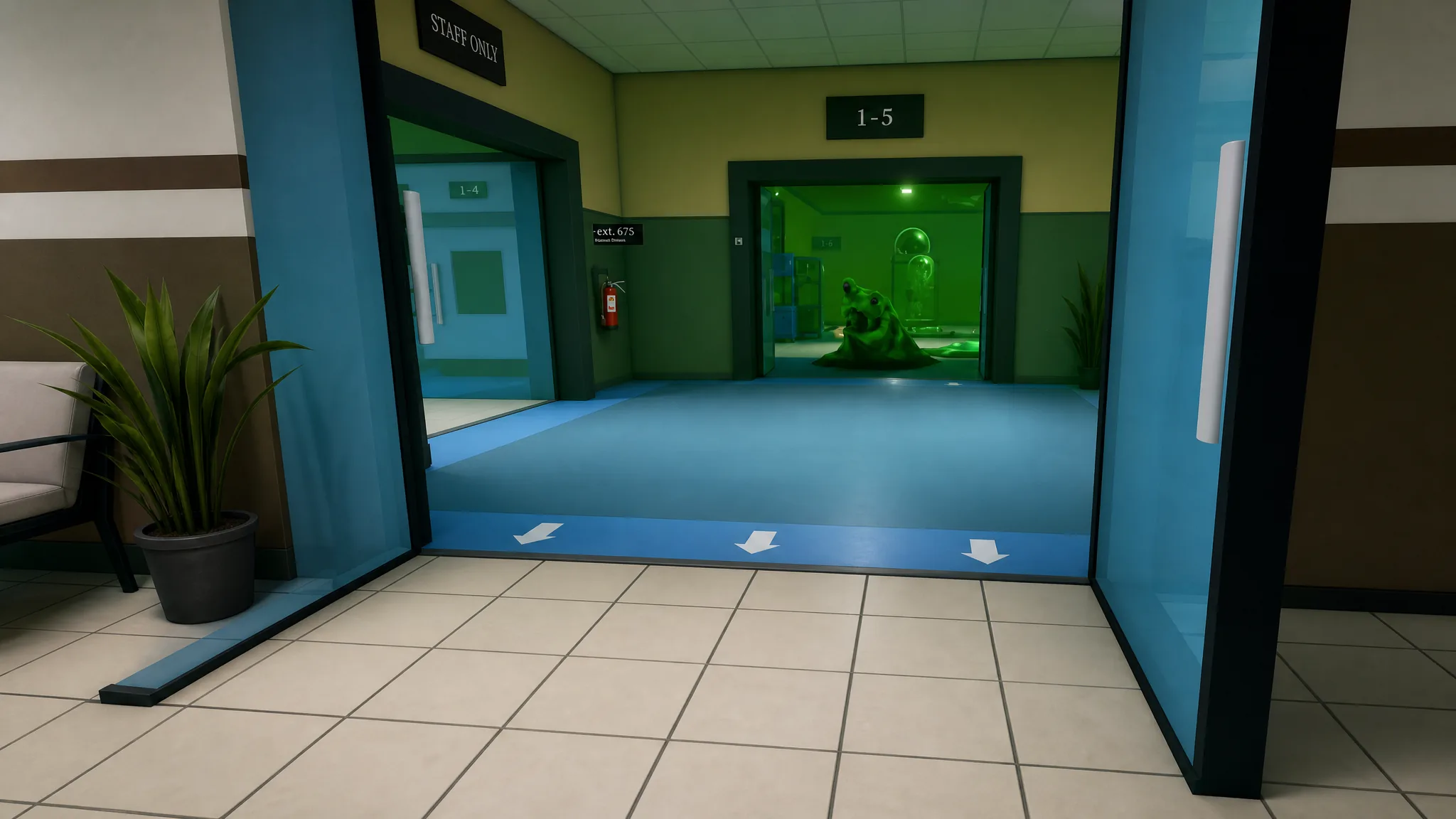 Slimebert Anomaly in Animal Hospital