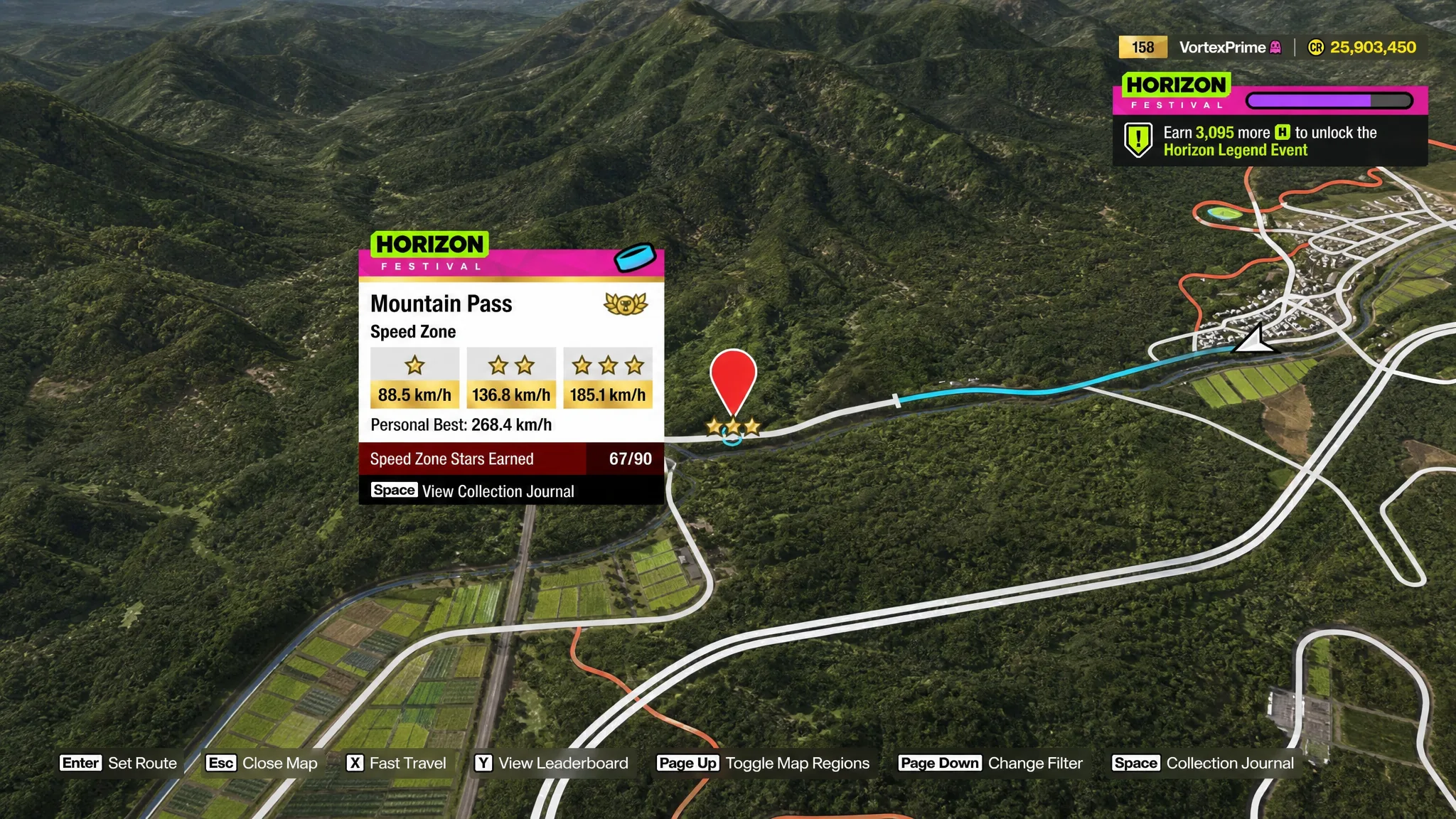 The Electric Town Circuit race location on the map