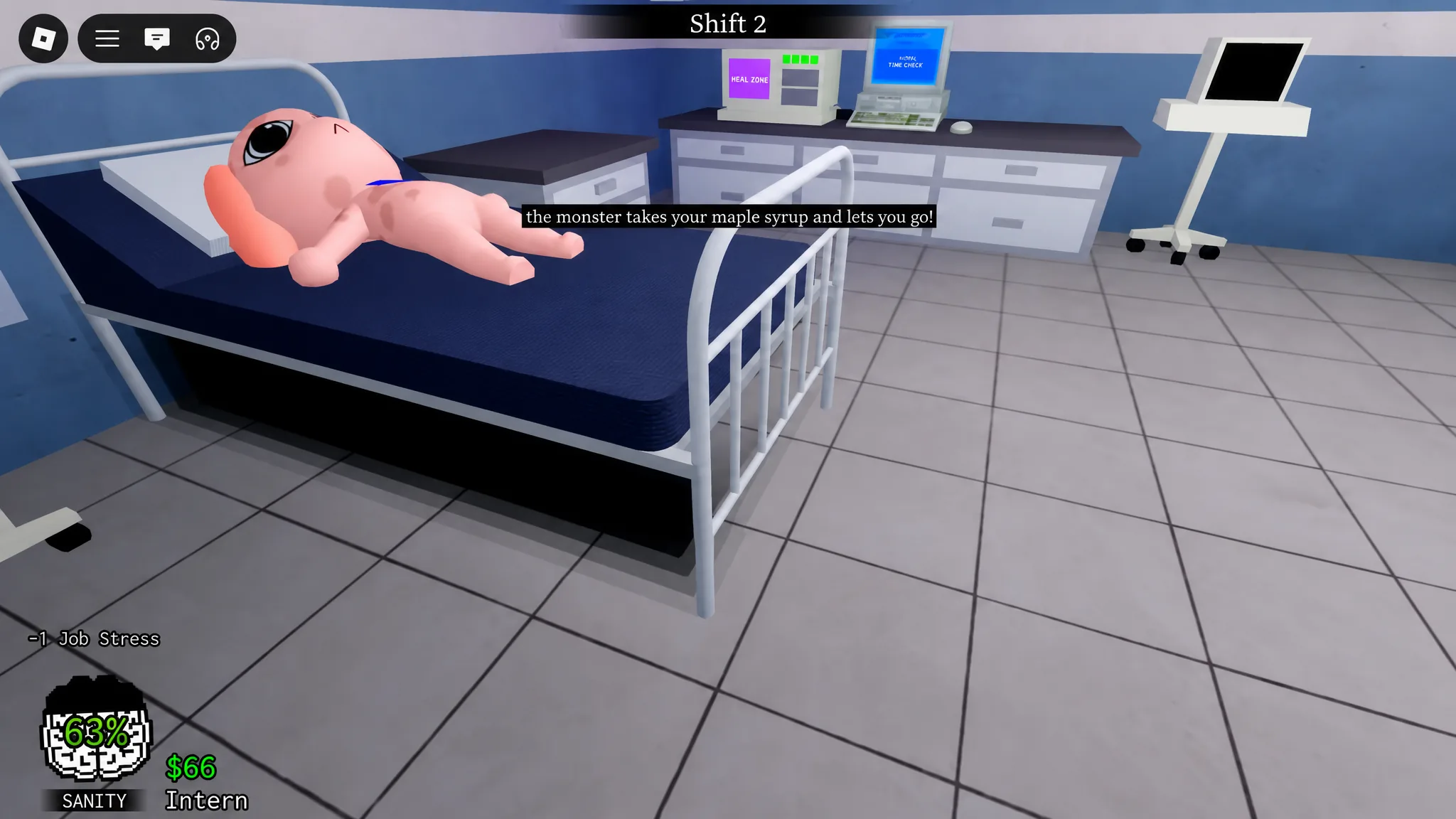 image showing the Bed Monster in Animal Hospital
