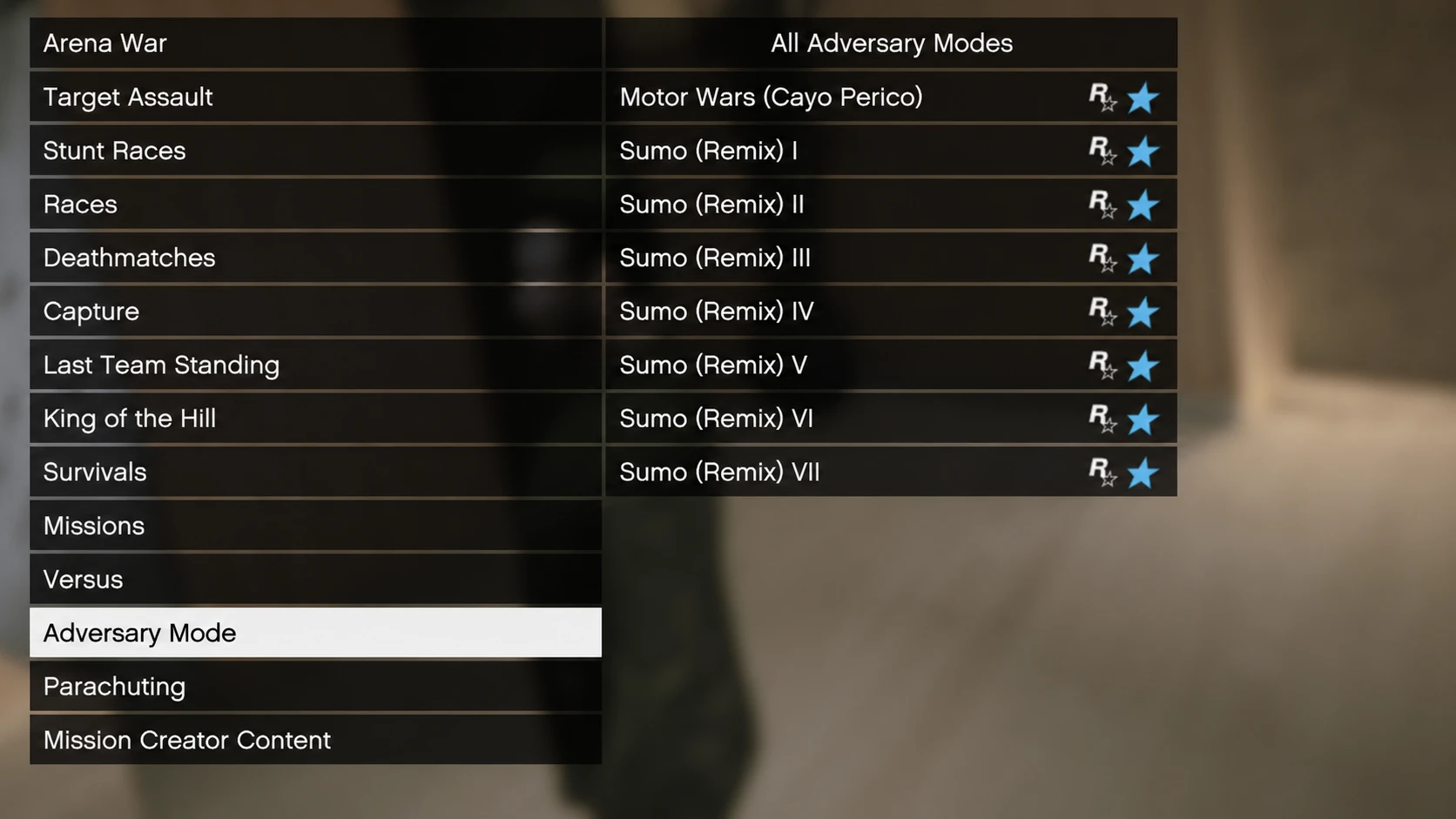 Adversary Modes available this week in GTA Online