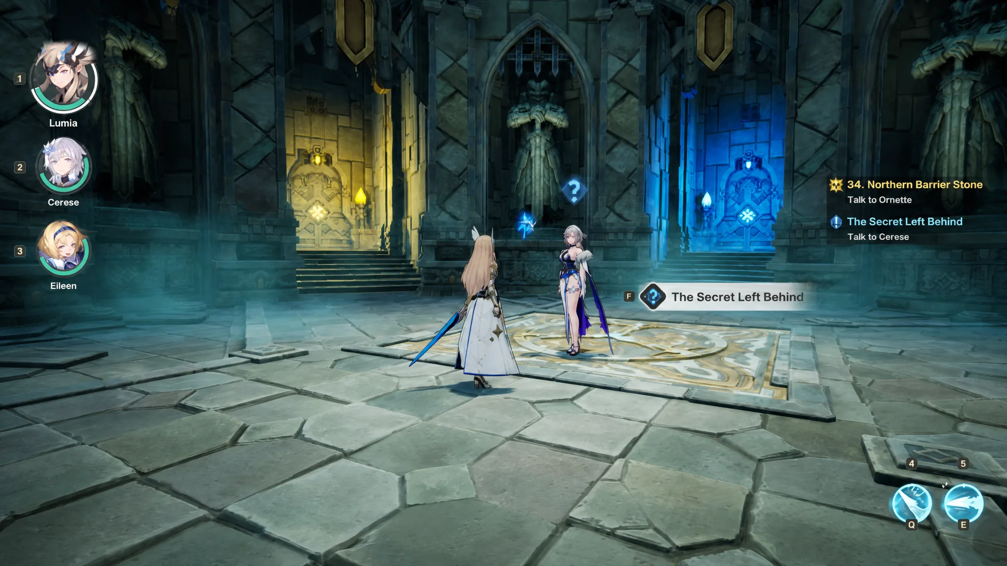 Cerese and the Bond quest in DragonSword: Awakening