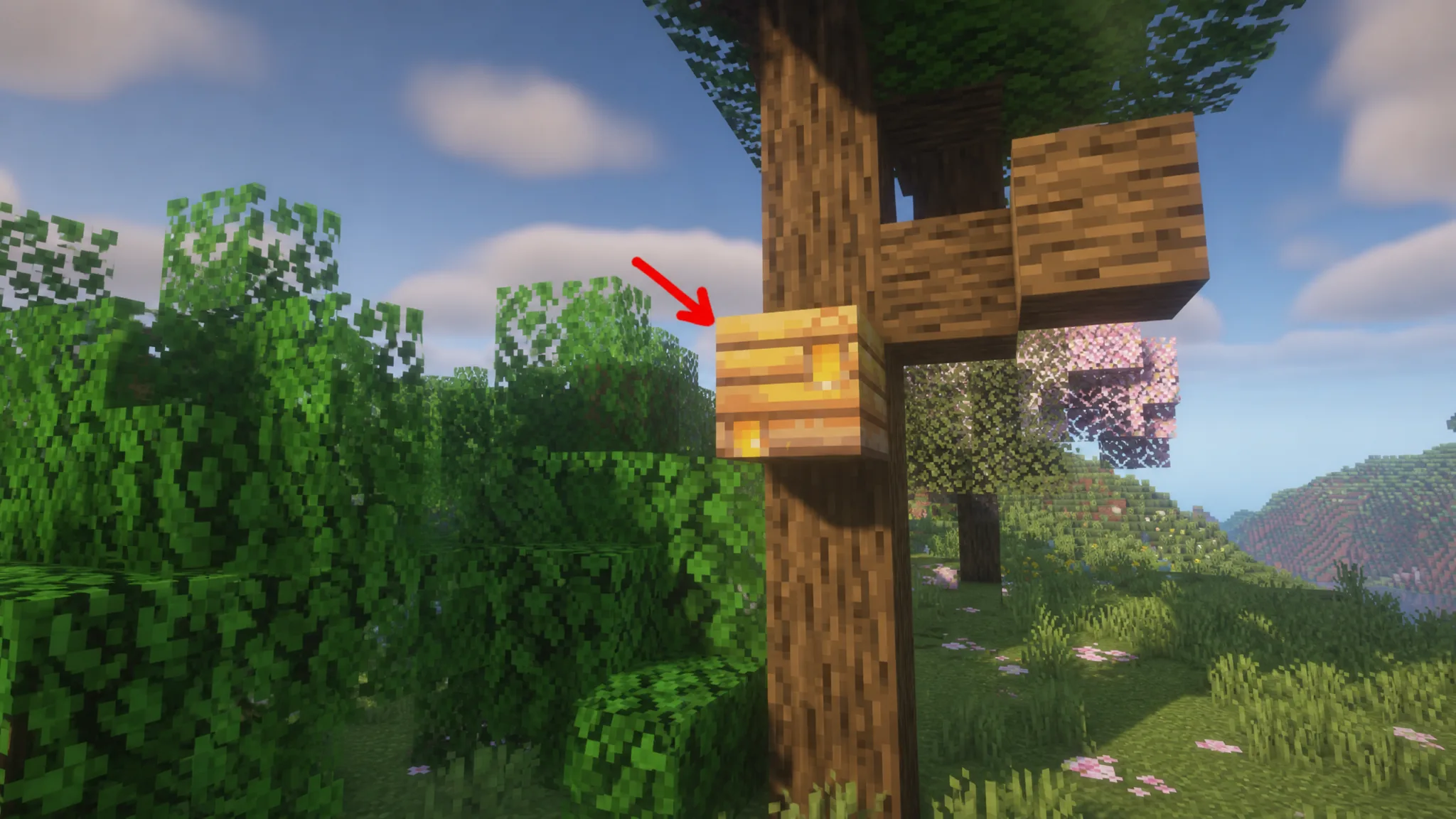 Honeycomb in Minecraft
