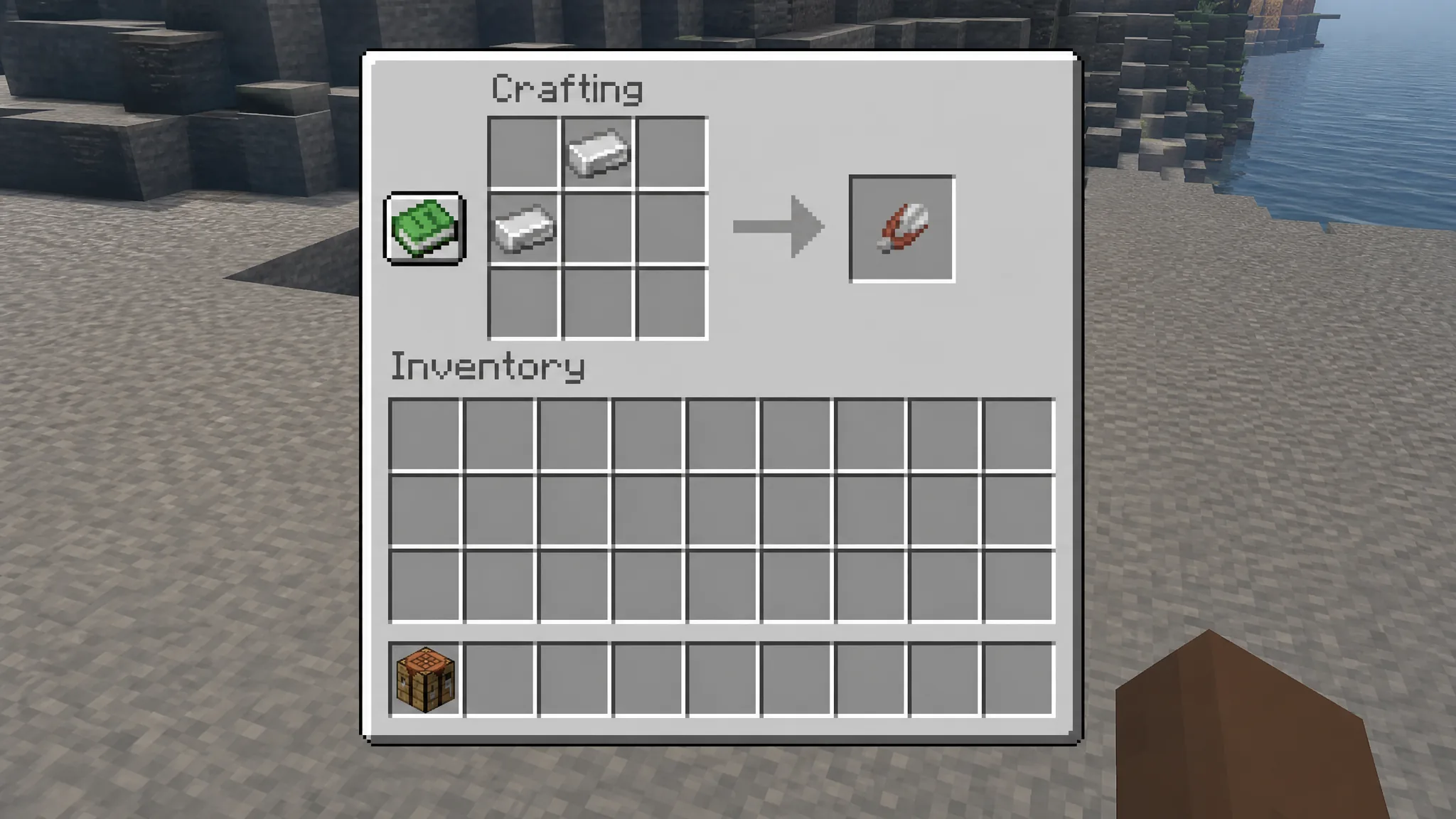 Make Shears in Minecraft
