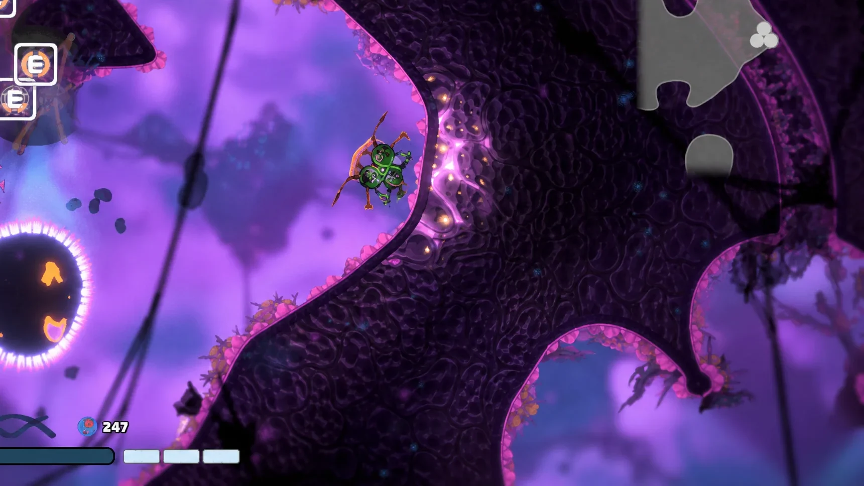 Secret room in the lungs