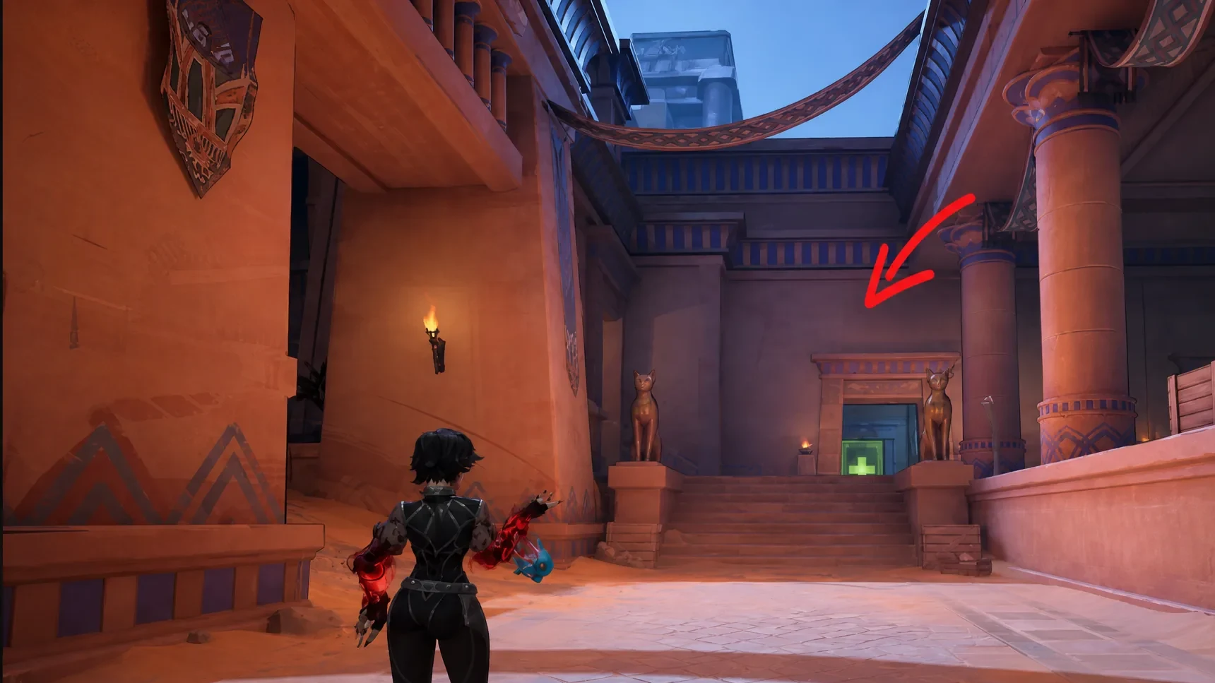 Apocalypse sarcophagus room marked in marvel rivals