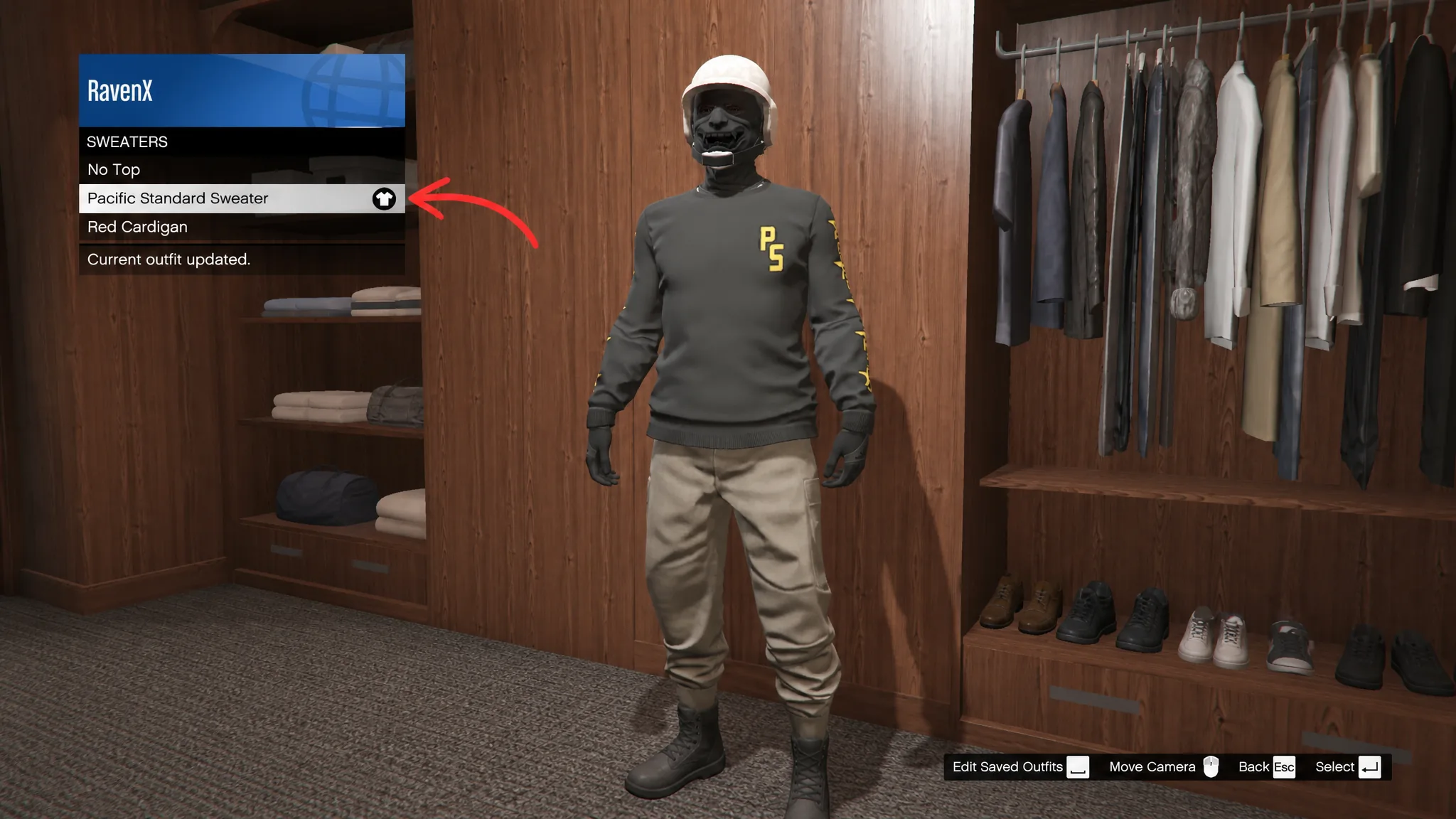 Pacific Standard Sweater in GTA Online