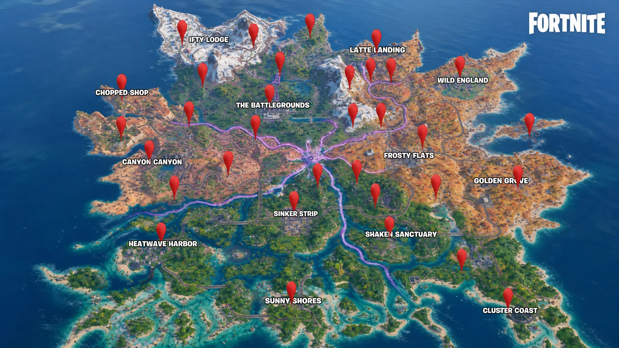 Fortnite Spider-Man Backpack Locations