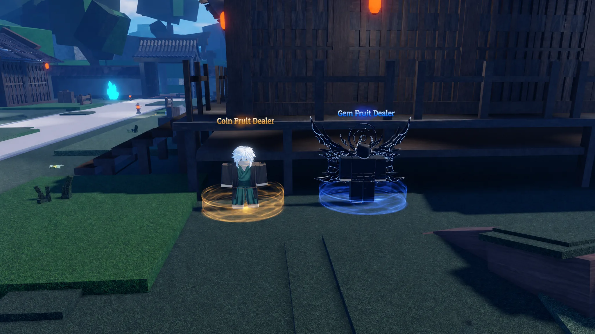 NPCs on Sailor Island where you get the Lightning Fruit V1 in Sailor Piece