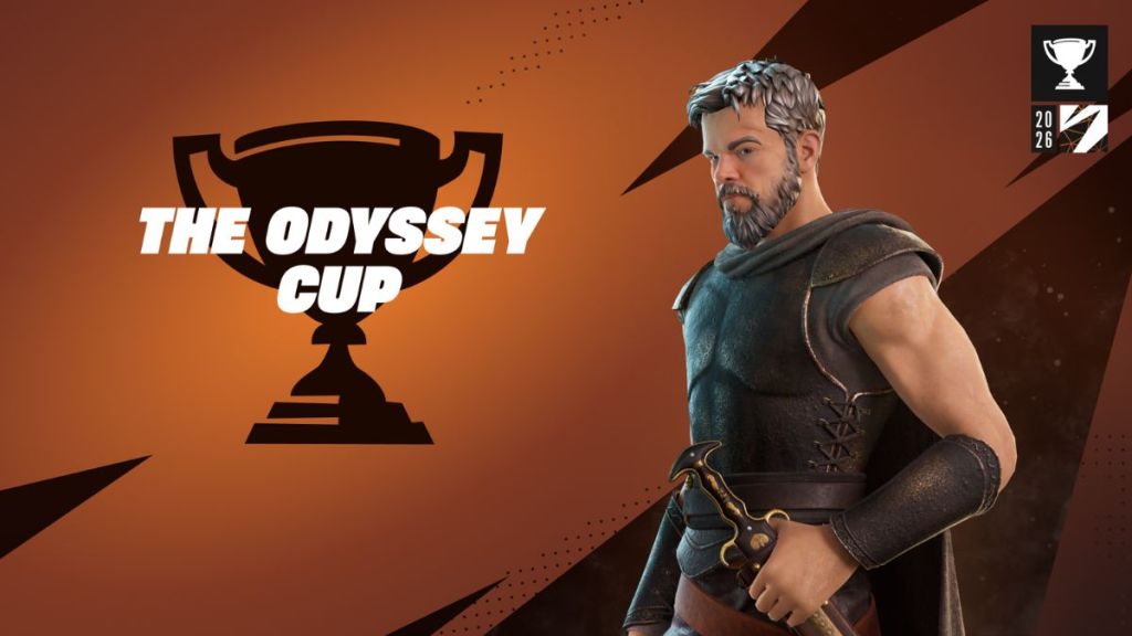 The Odyssey Cup in Fortnite with the Odysseus Skin
