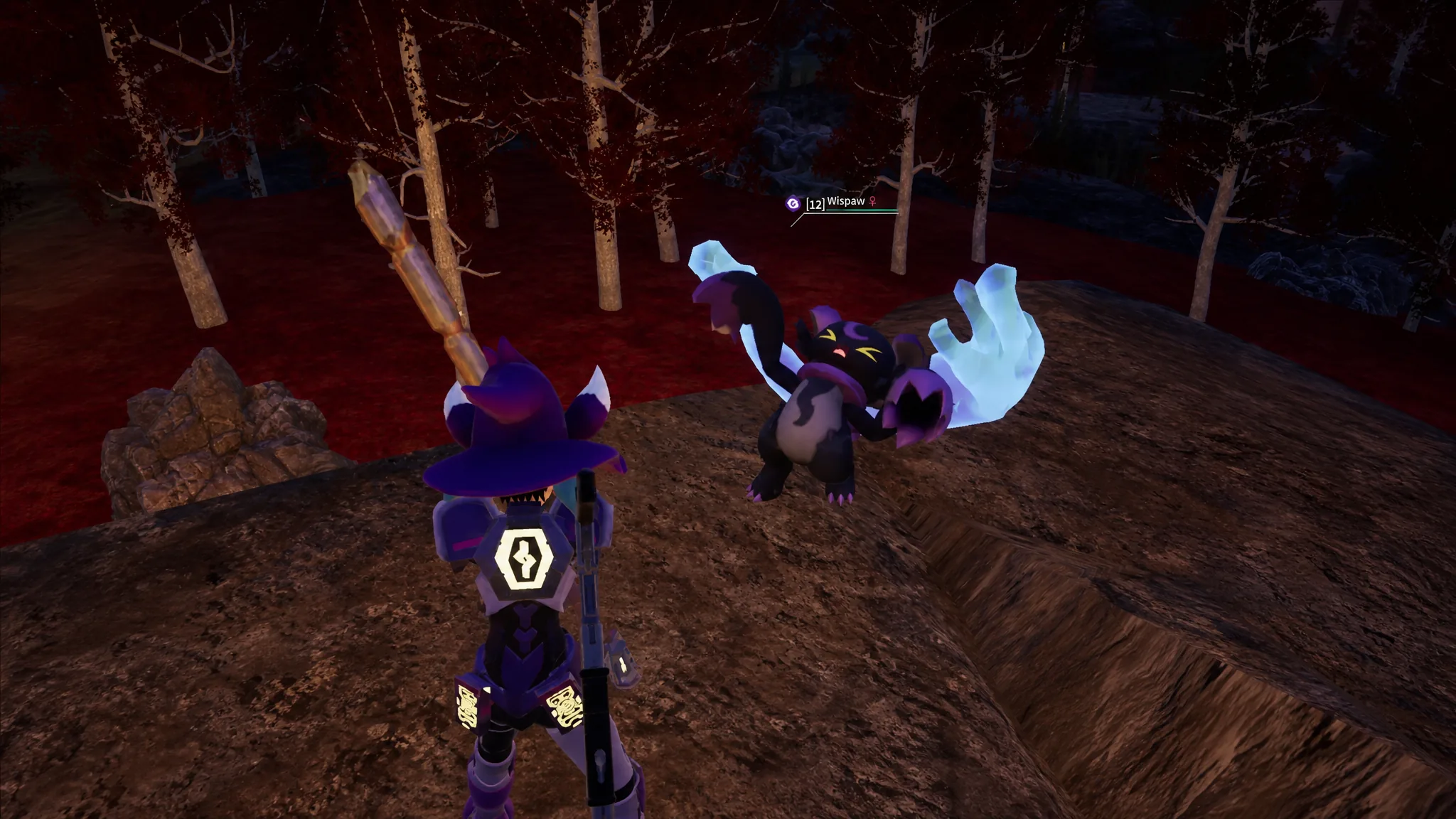 Wispaw the Dark-type Pal in Palworld