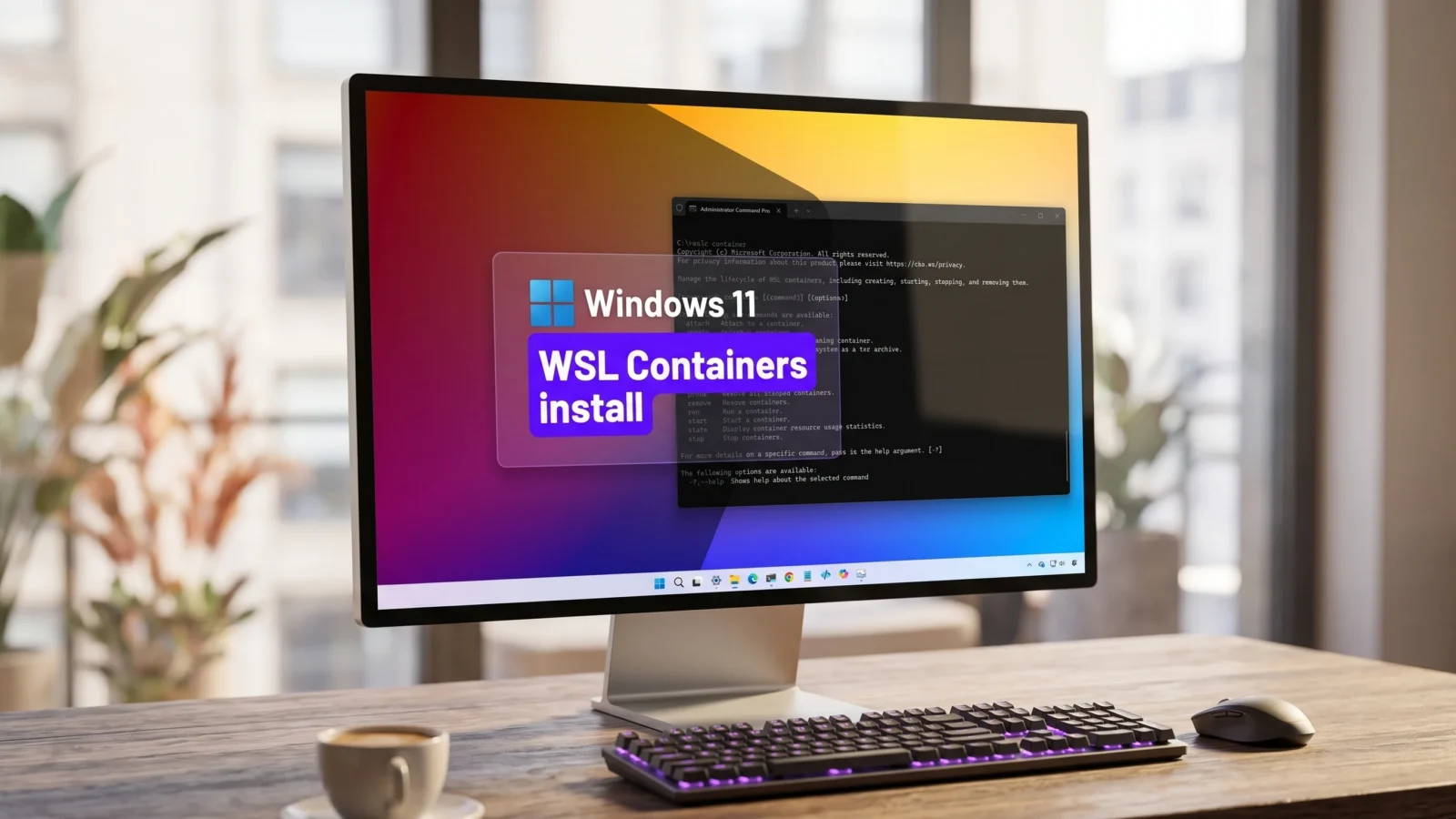 Install WSL Containers on Windows 11 With wslc (Public Preview)