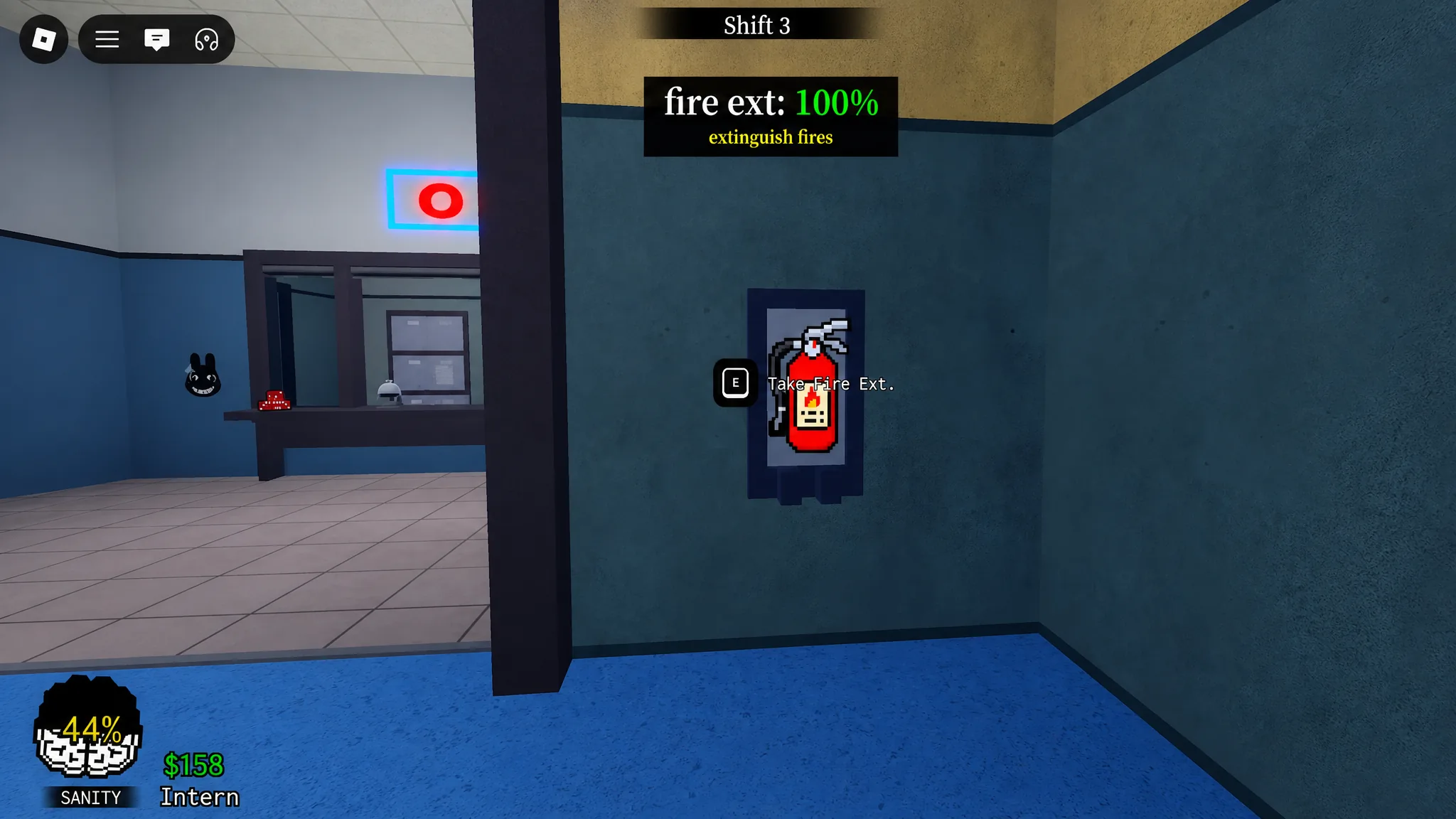 image showing the fire extinguisher in Animal Hospital