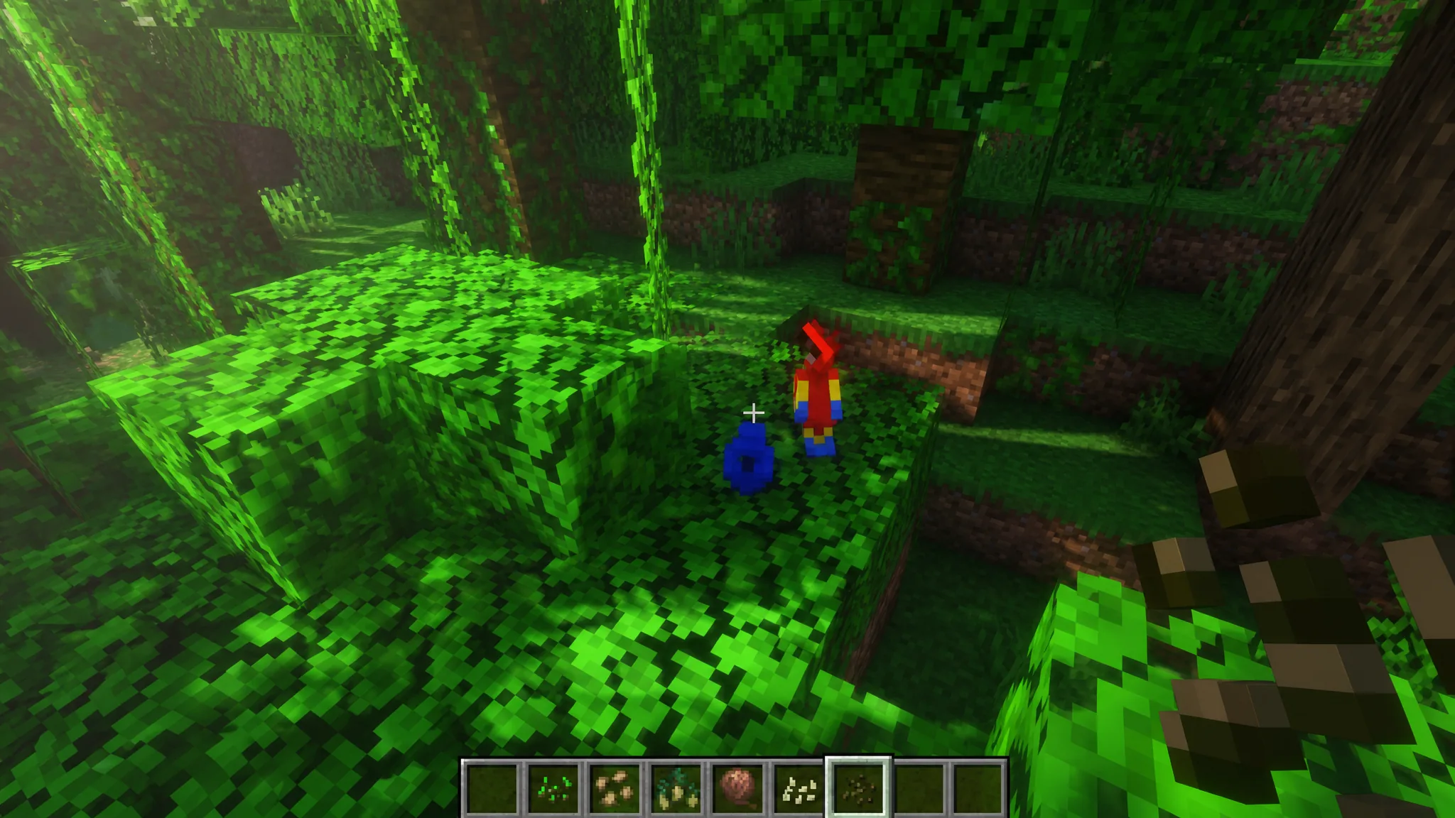 How to Tame a Parrot in Minecraft feed seeds