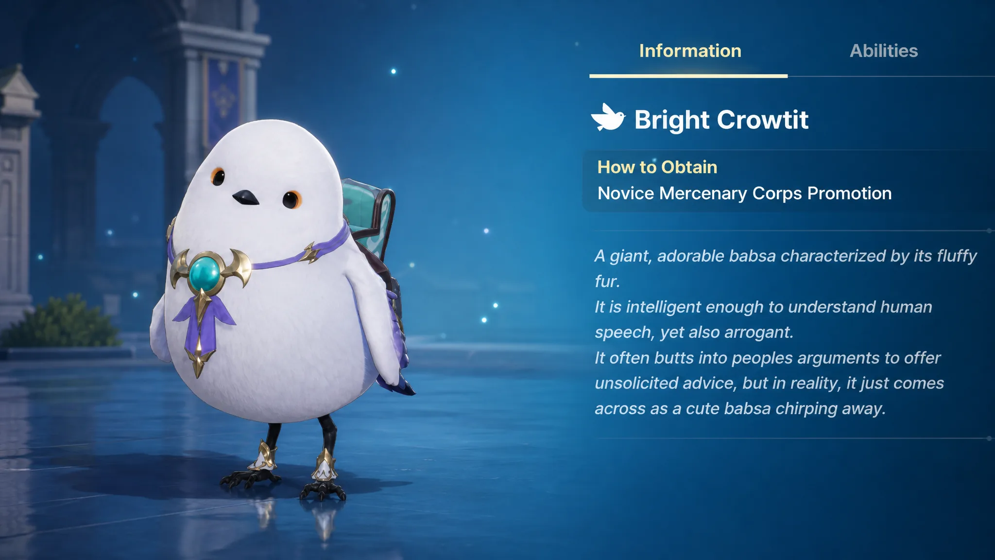 Bright Crowtit Mount in DragonSword Awakening