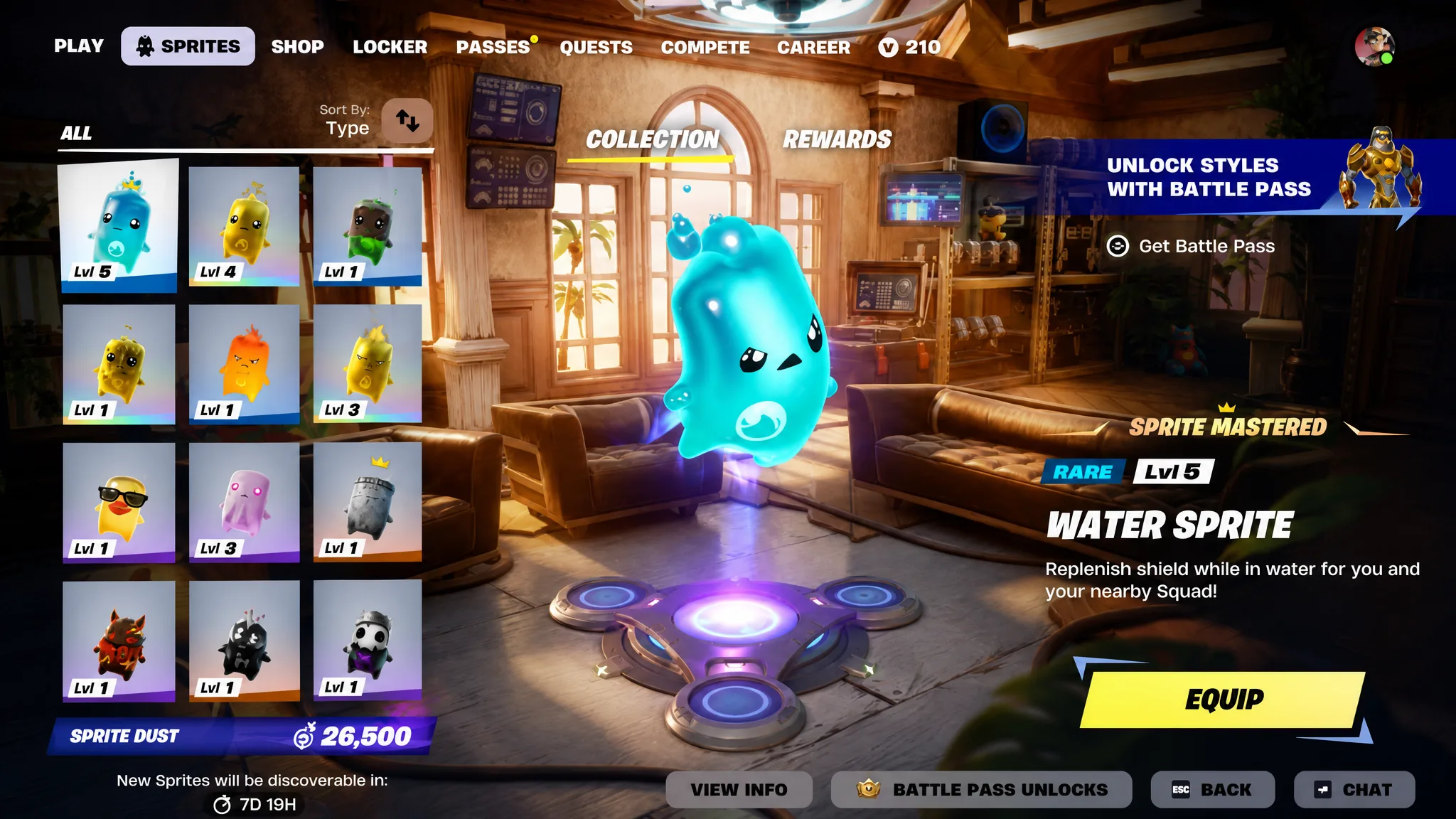 Fortnite Sprite System In-Game