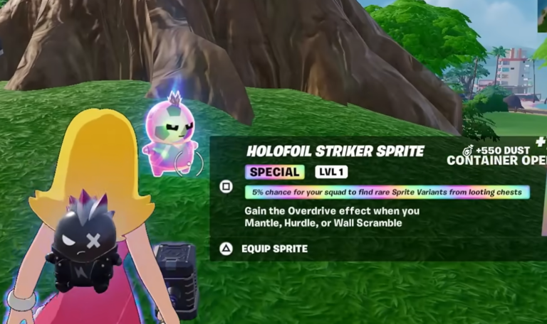 Sprite Chances Fortnite Holofoil Sprites: Every Location and How to Get Them