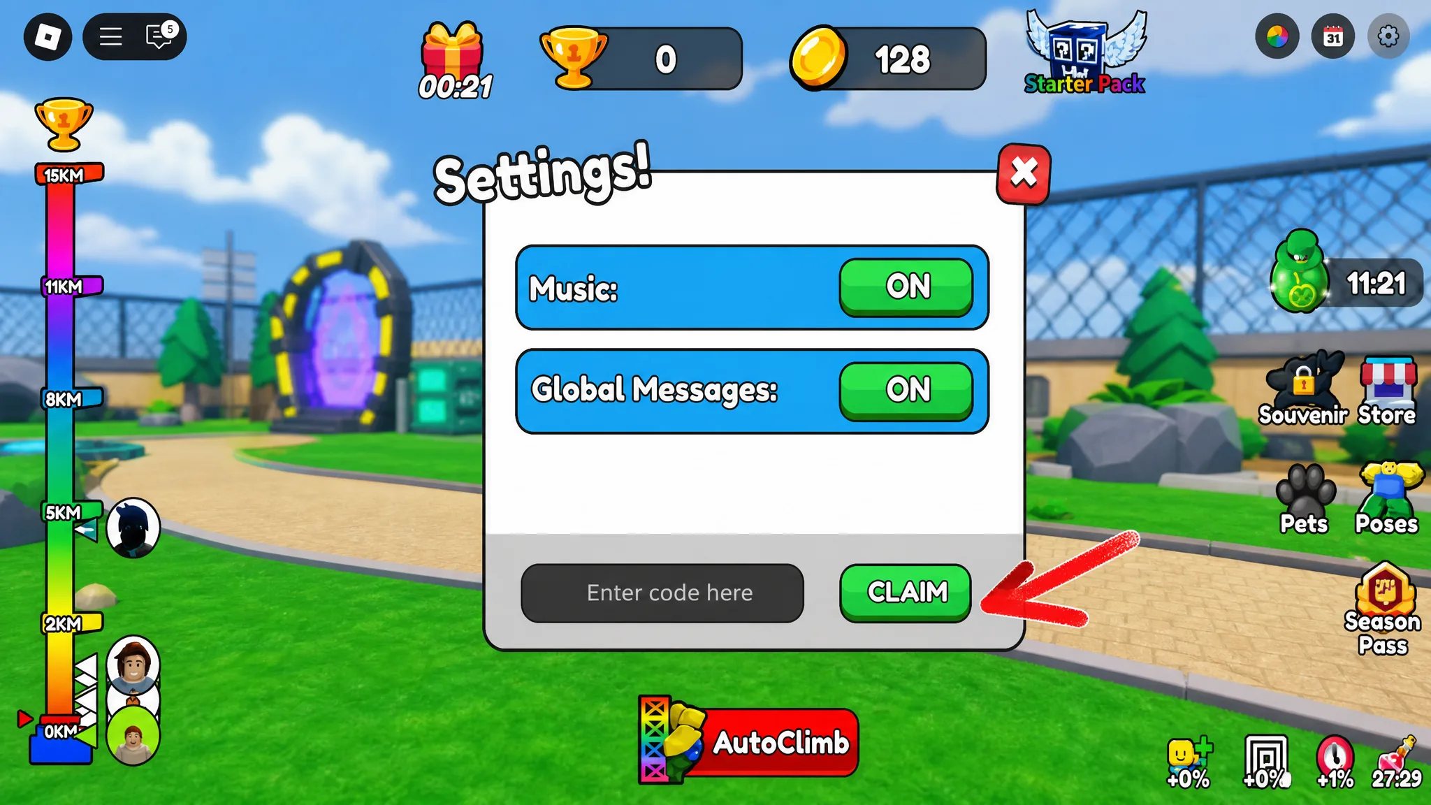 How to redeem Jump and Splash codes