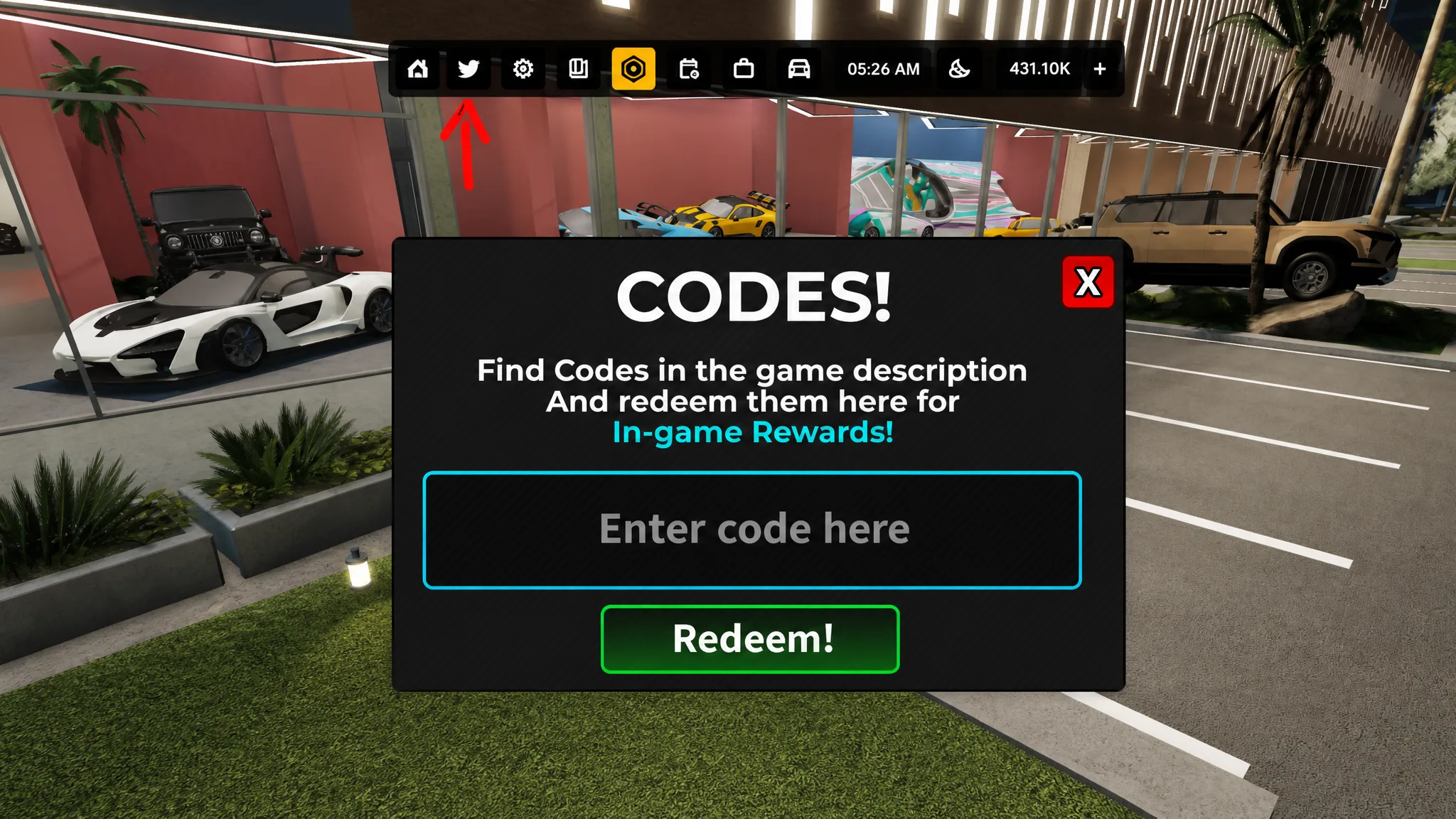 redeem Jupiter Florida codes