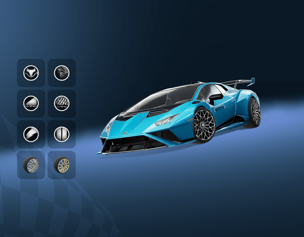Lamborghini Huracán STO — Fortnite item shop