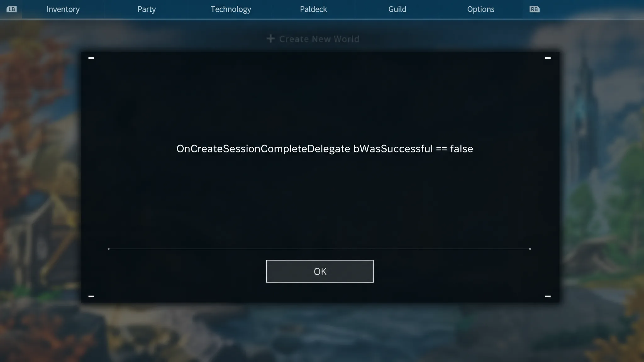 OnCreateSessionCompleteDelegate bWasSuccessful