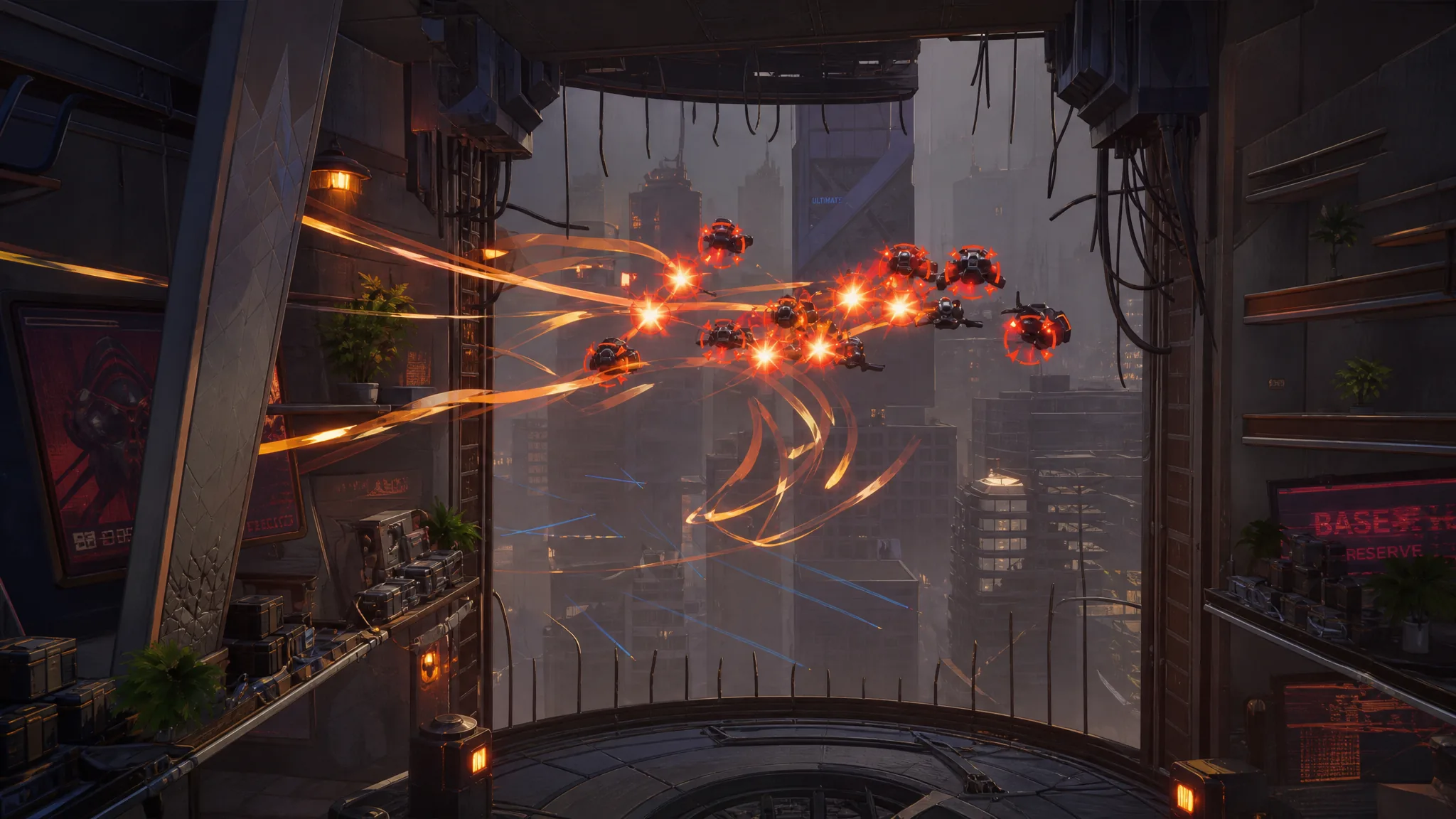 Destroying Ultron's Sentry Drones in Marvel Rivals