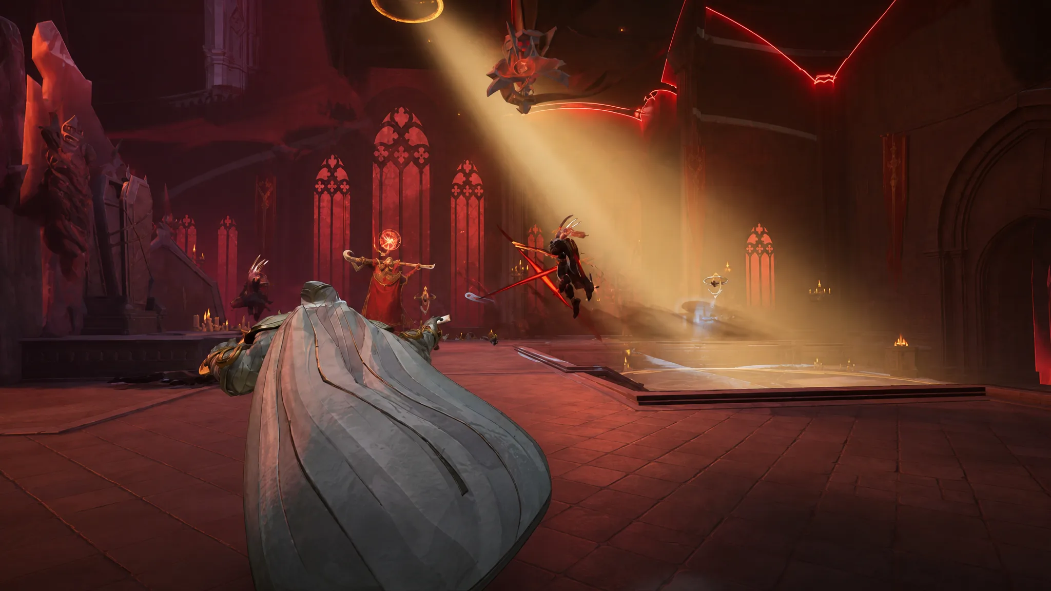 Sunlight spot inside the area in Marvel Rivals Blood Hunt mode