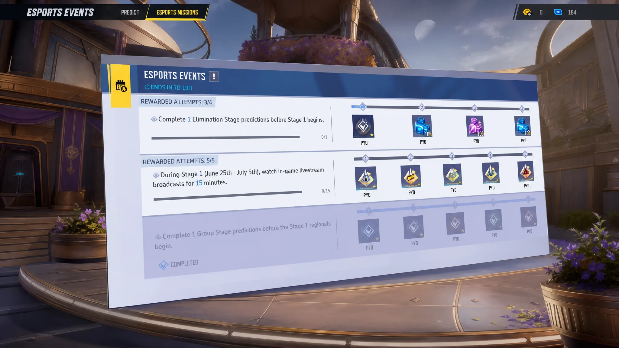 Marvel Rivals Latest Esports Missions Rewards
