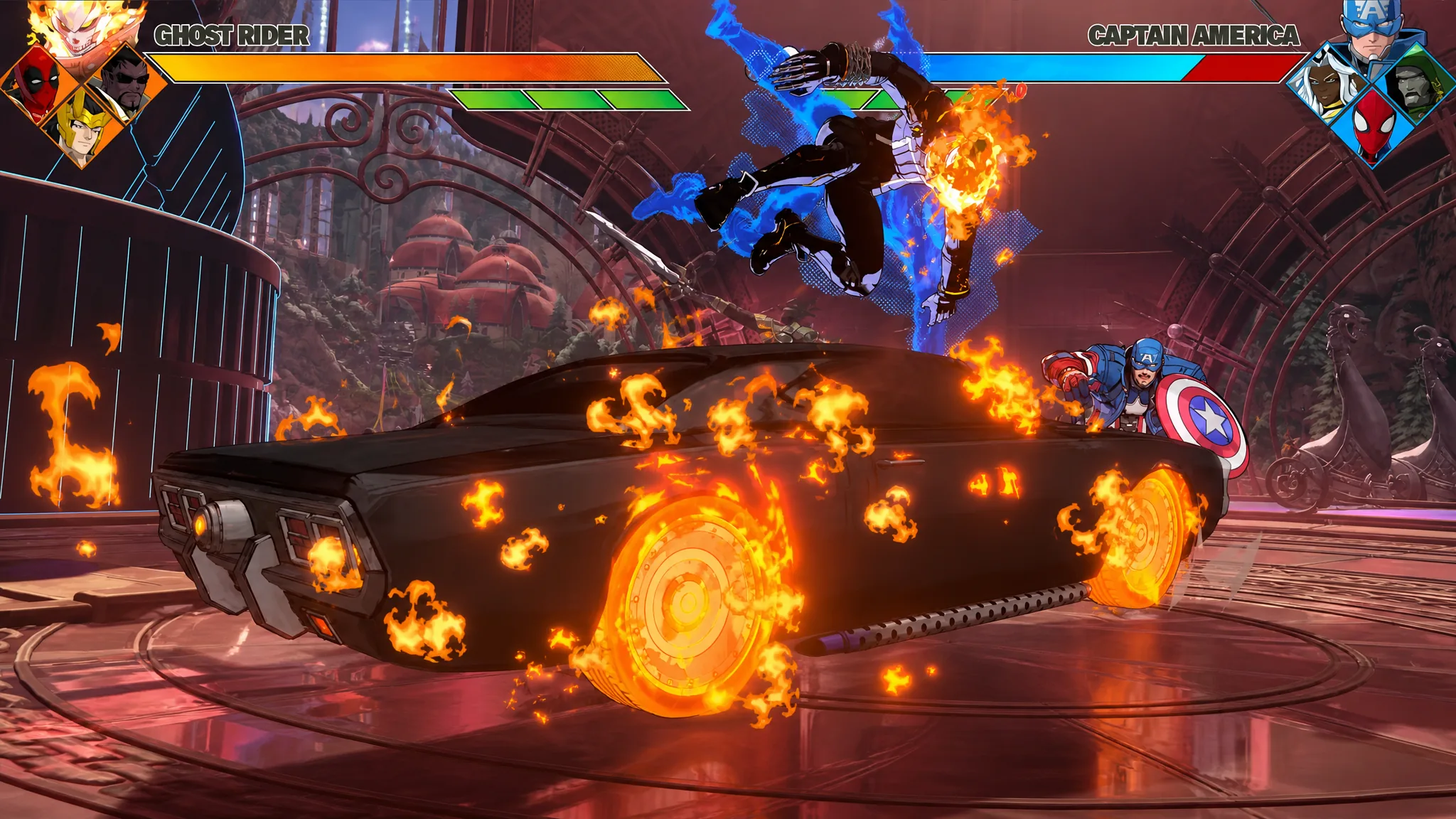 Summons Ghost Rider's car