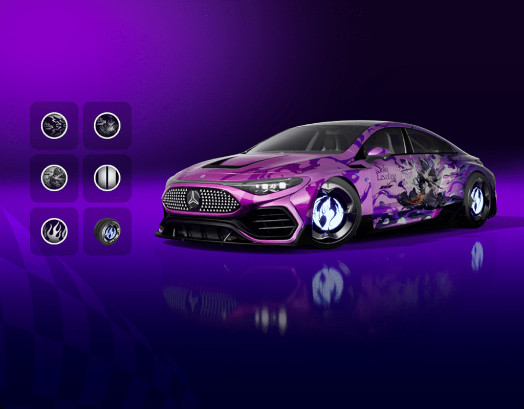 Mercedes-Benz CLA + Solo Leveling:ARISE Bundle — Fortnite item shop