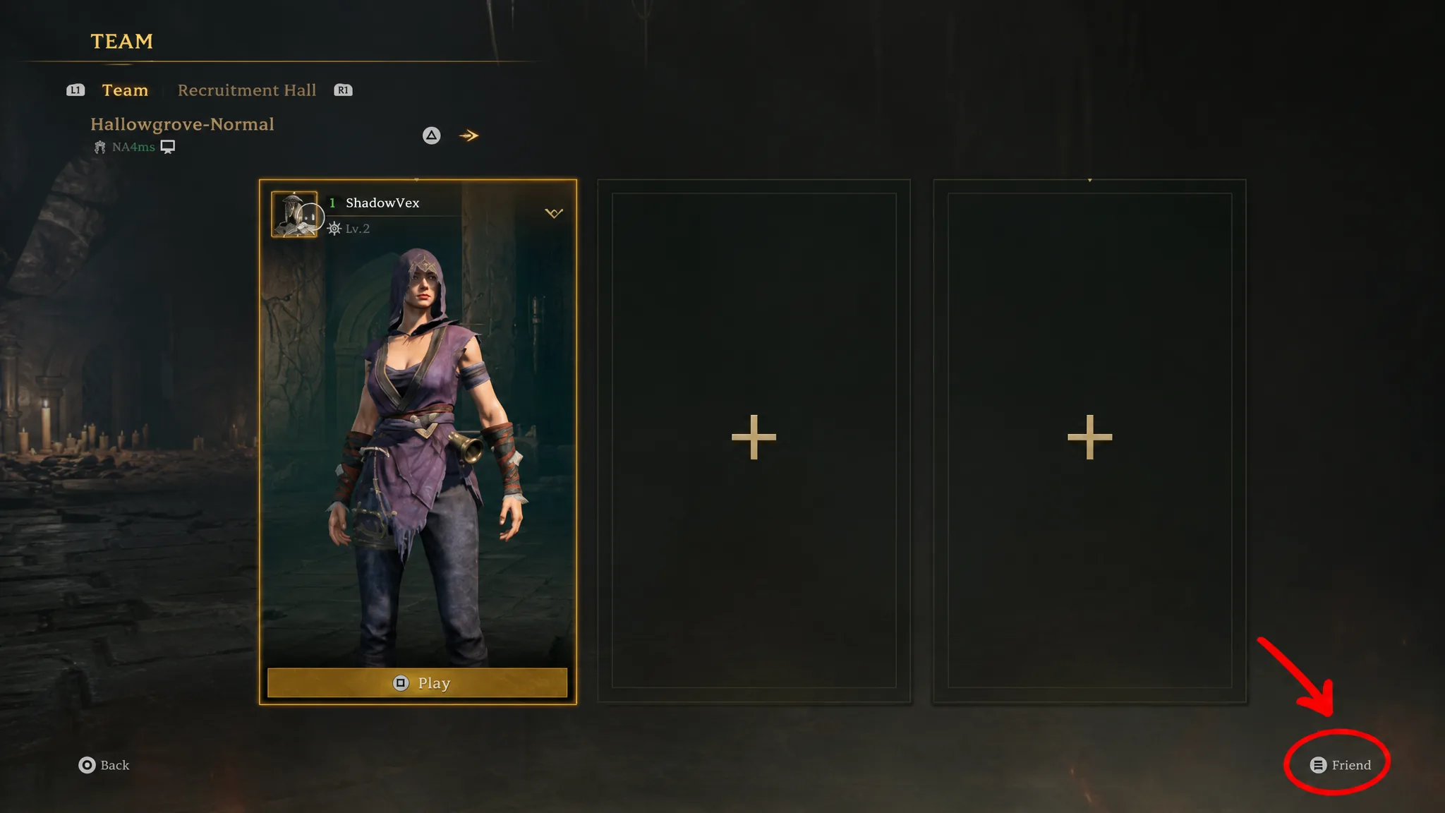 How to invite friends in Mistfall Hunter