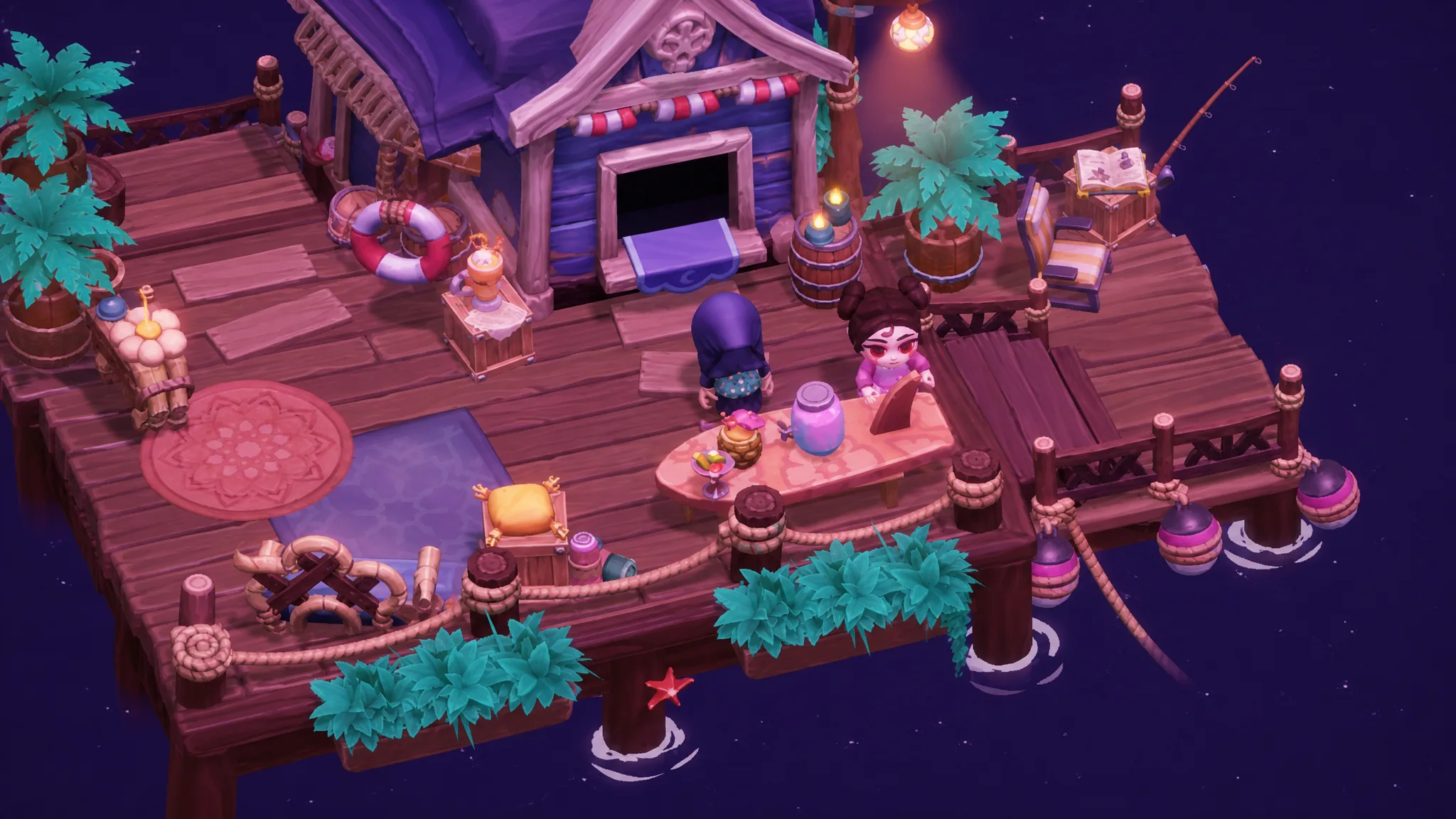 Moonlight Peaks death by their house, on the dock