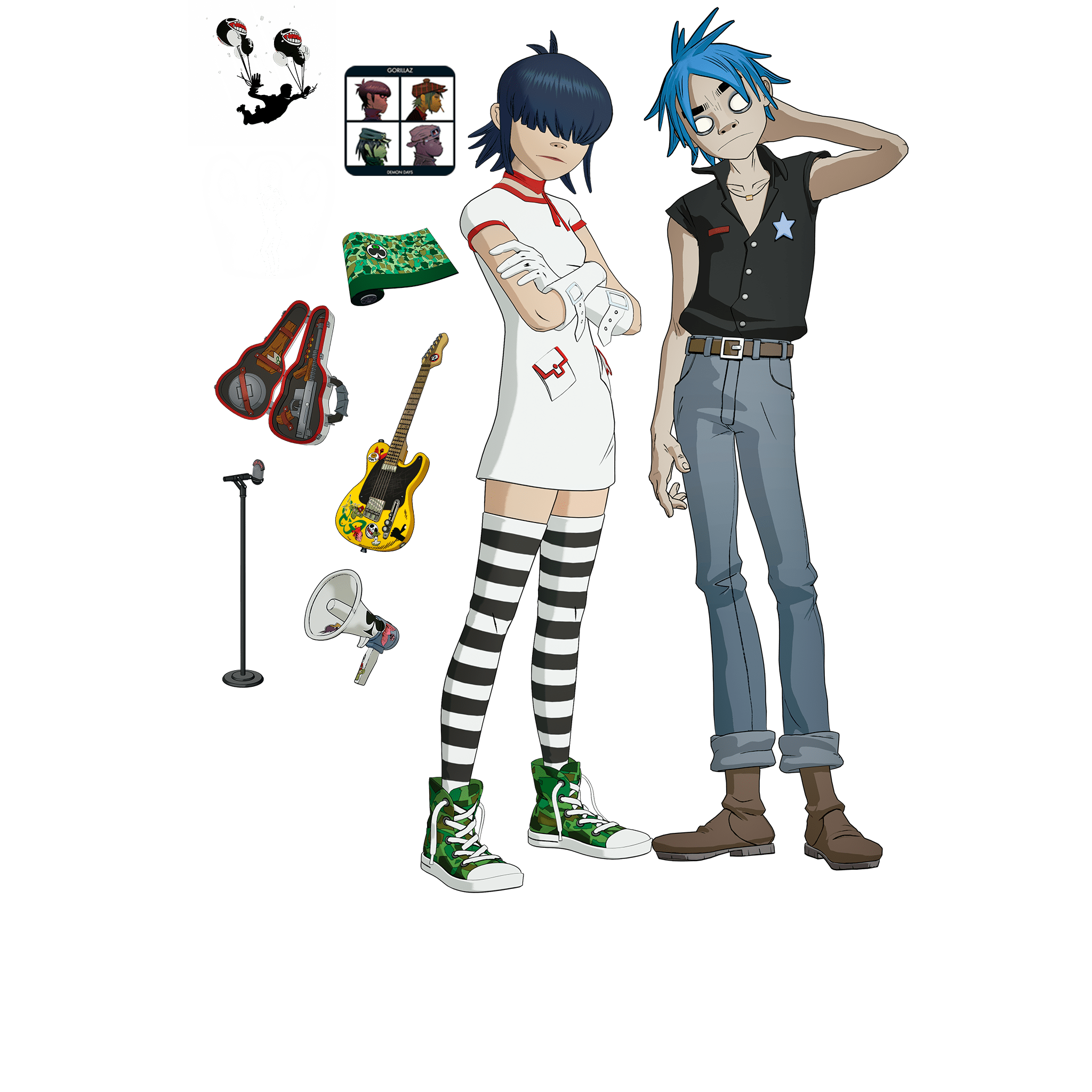 Noodle & 2D Bundle — Fortnite item shop