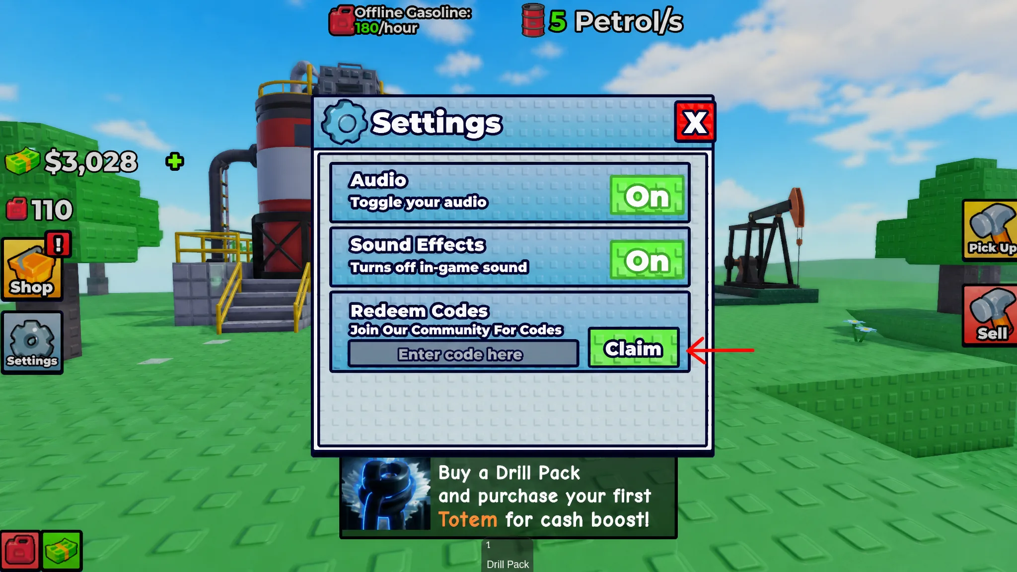 Oil Empire Codes