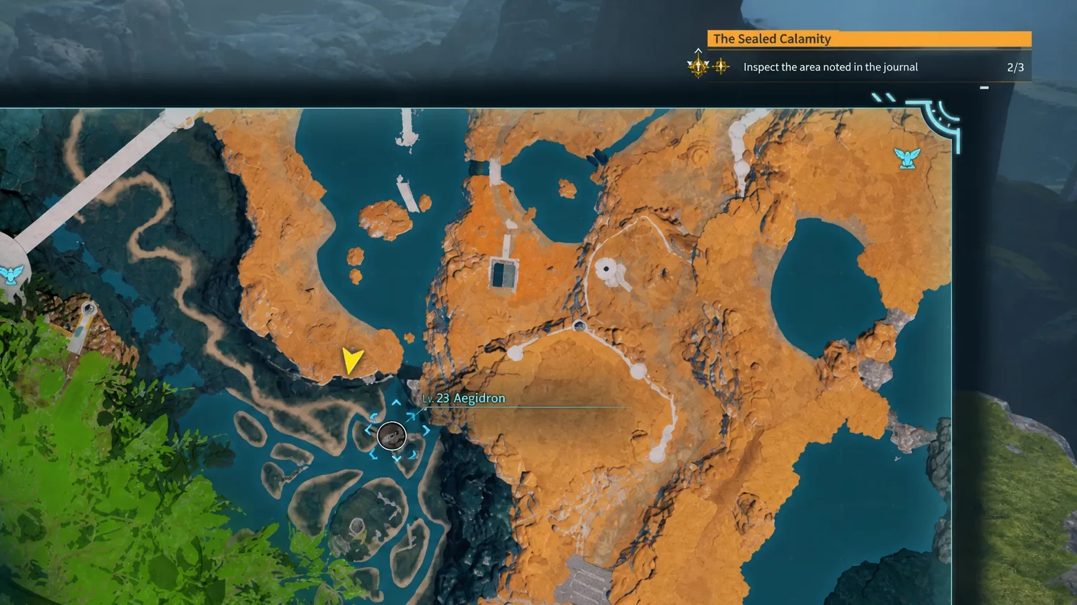 Aegidron location in Palworld