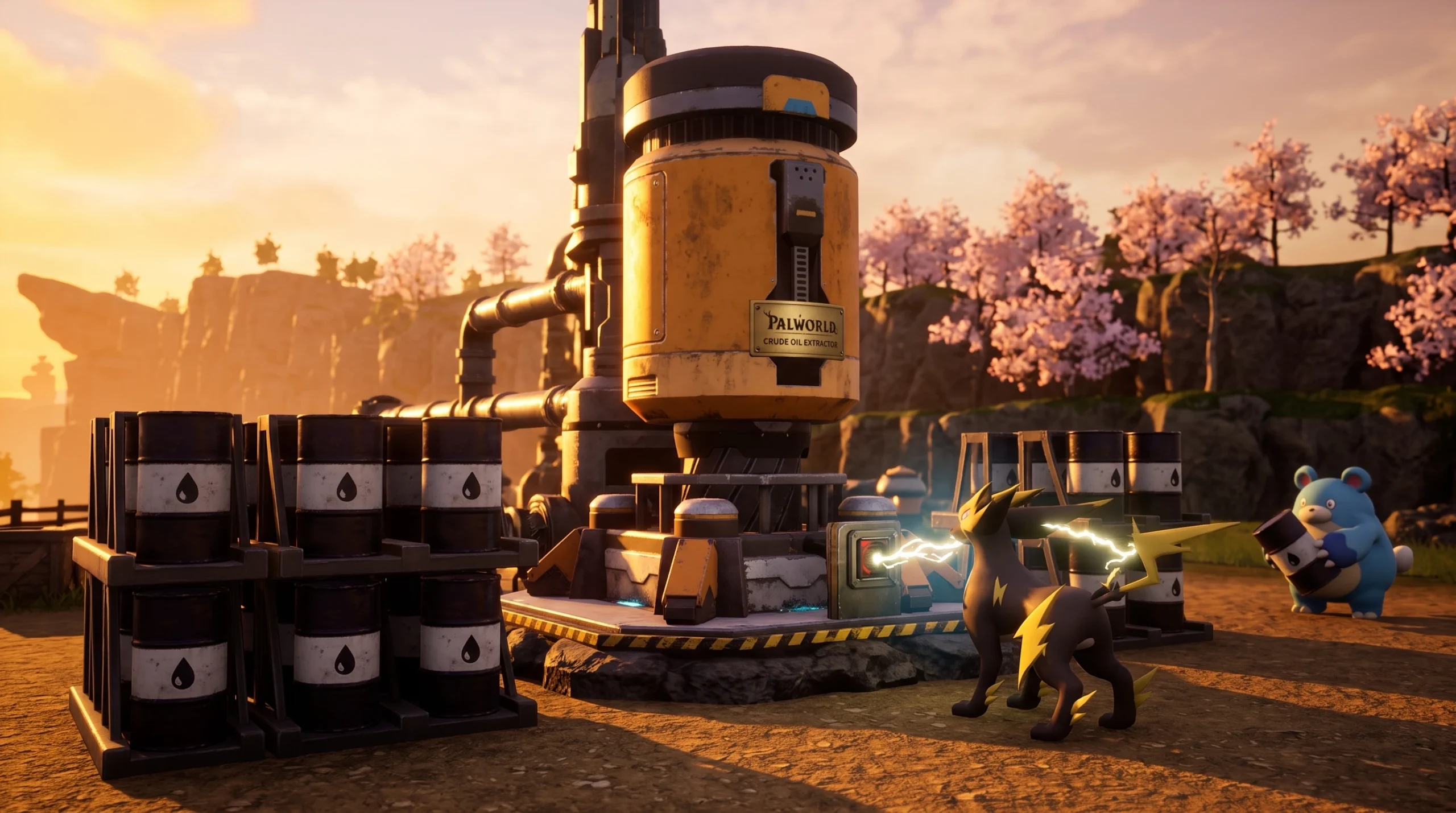 Palworld: How to Automate Crude Oil Farming With an Oil Extractor