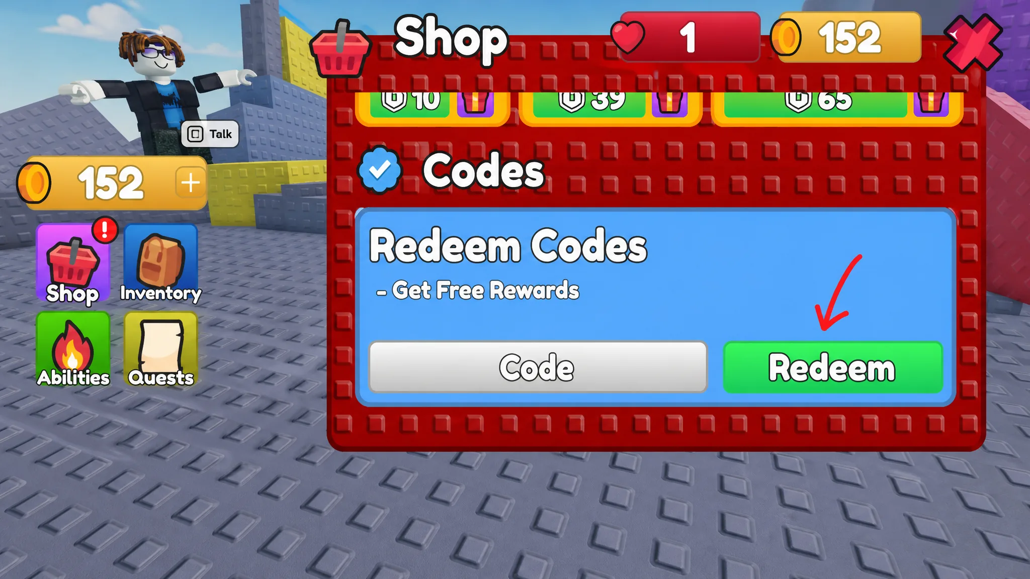 Pass or Explode codes Redeem