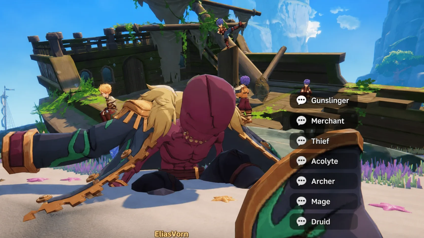 Choosing a job in Ragnarok: The New World
