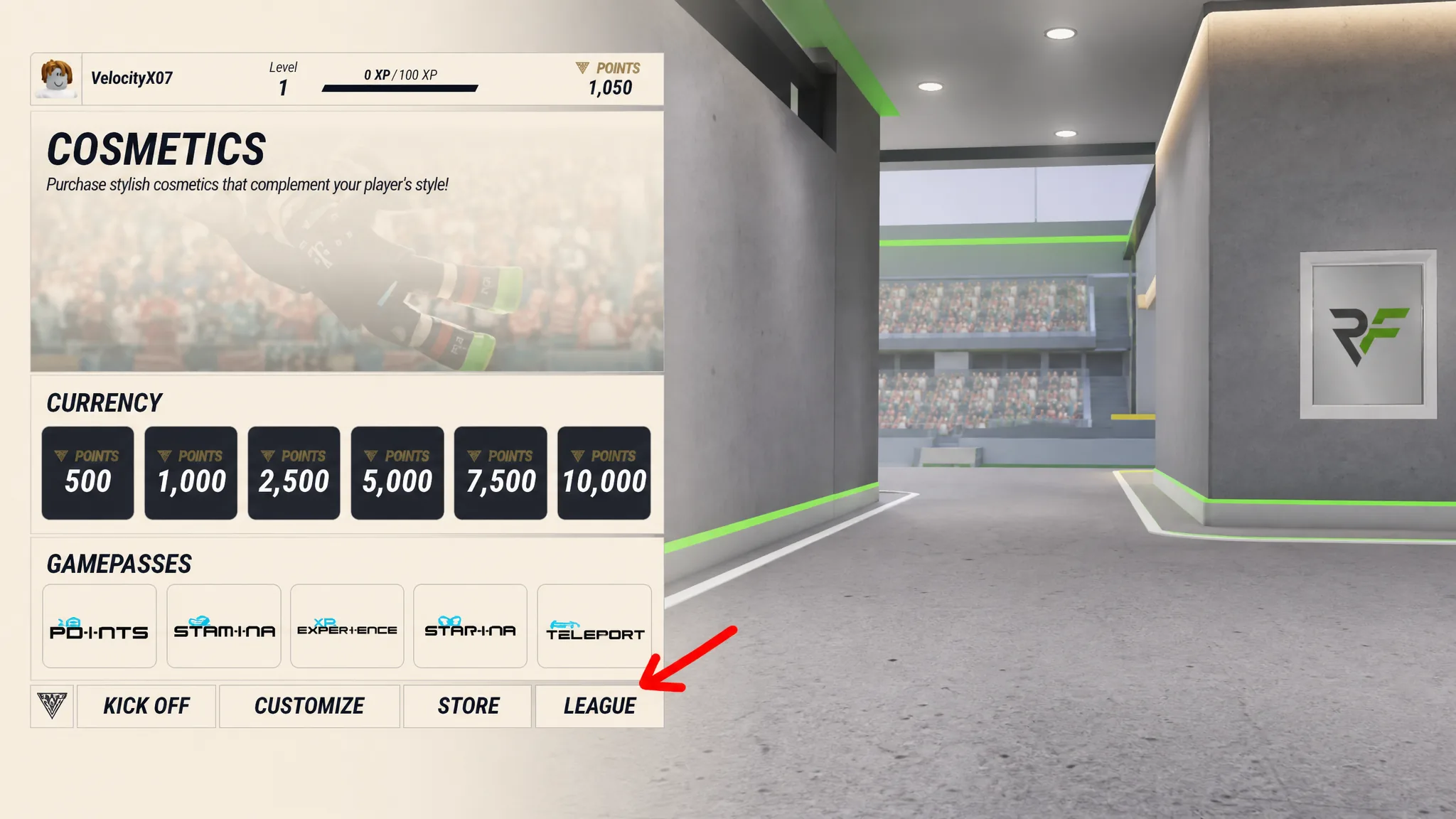 How to redeem codes in Real Futbol 24, step 1