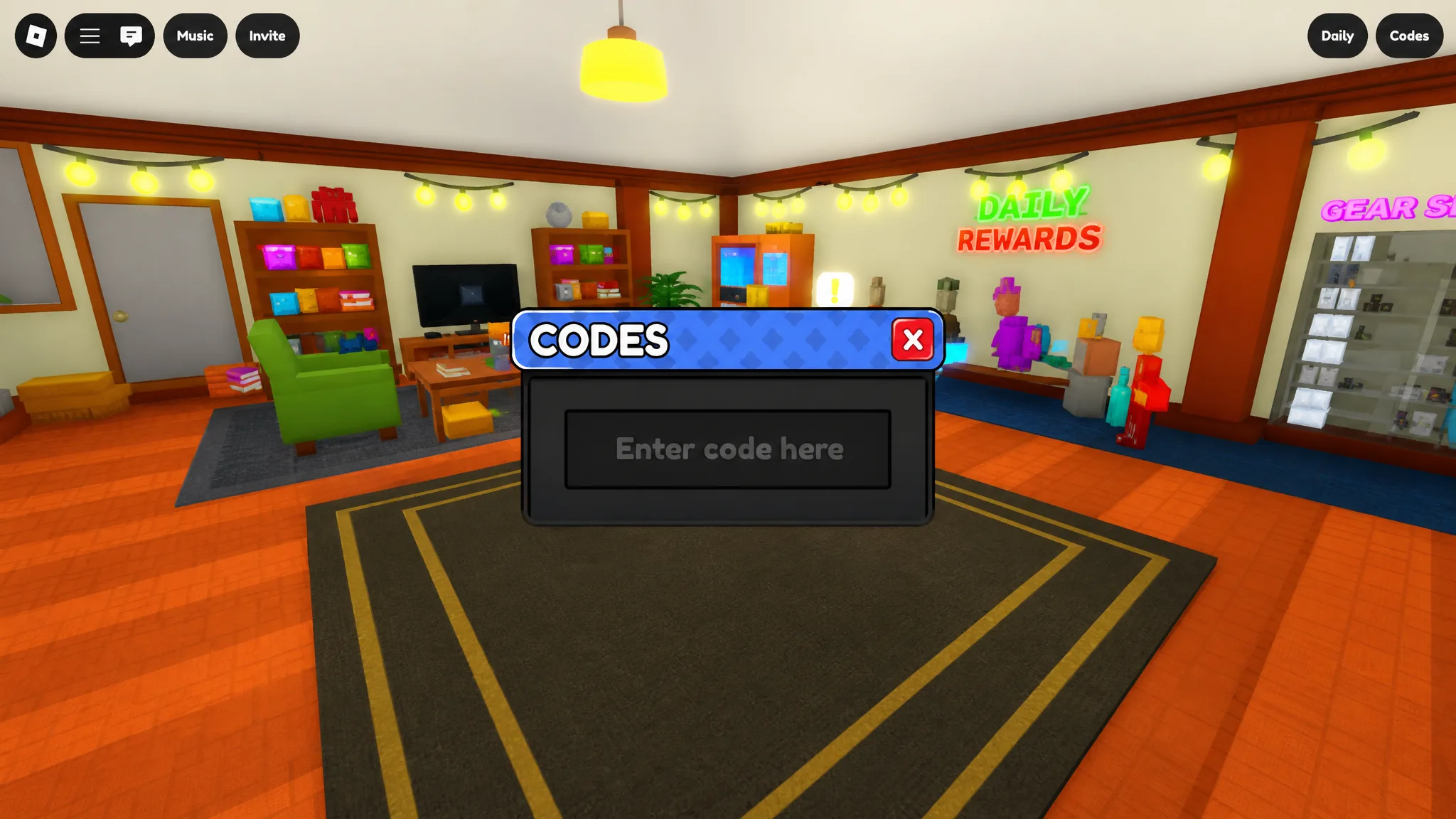 Code redemption gudie